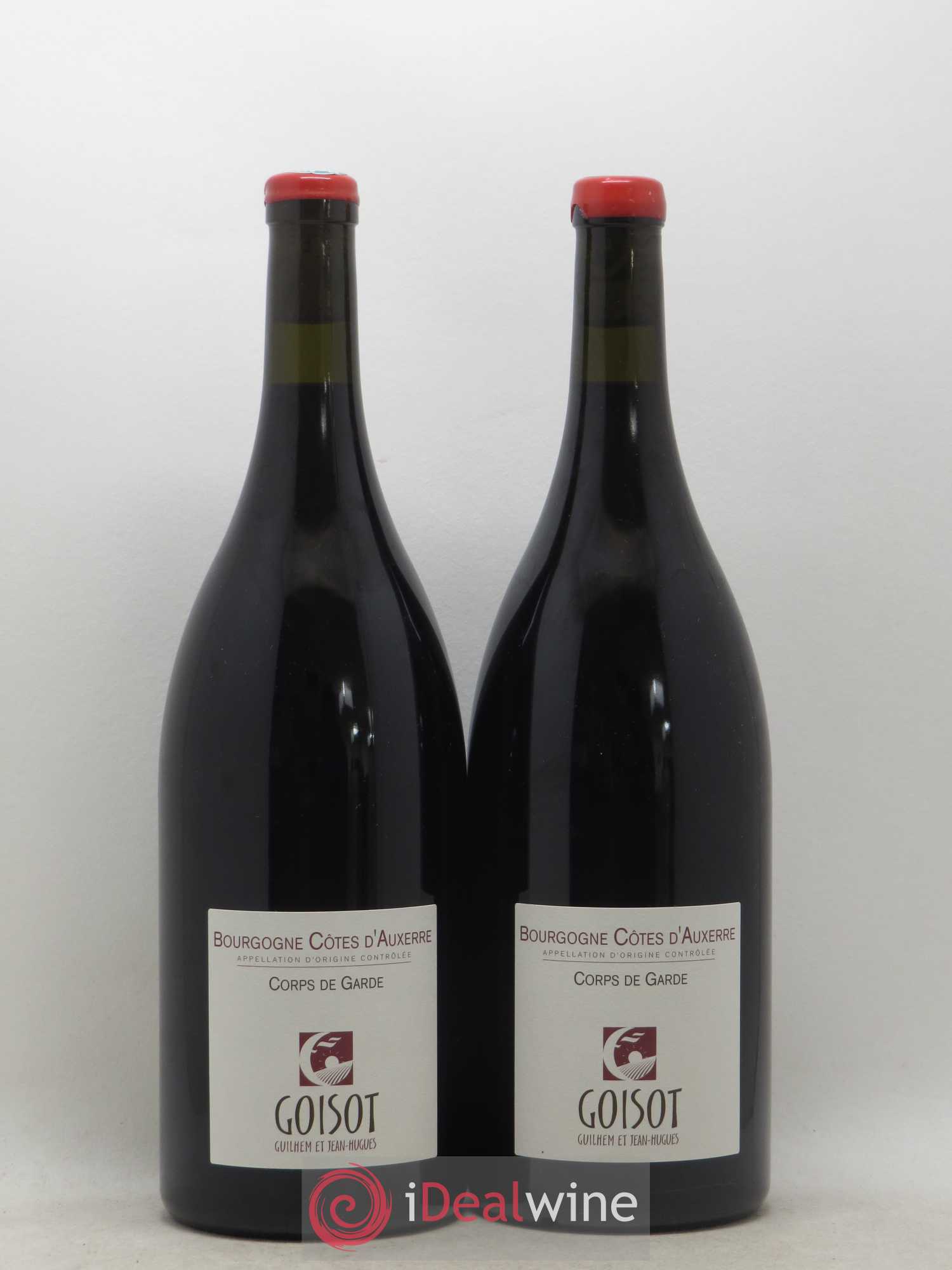 Bourgogne Côtes d'Auxerre Corps de Garde Goisot 2015 - Lot de 2 magnums - 0