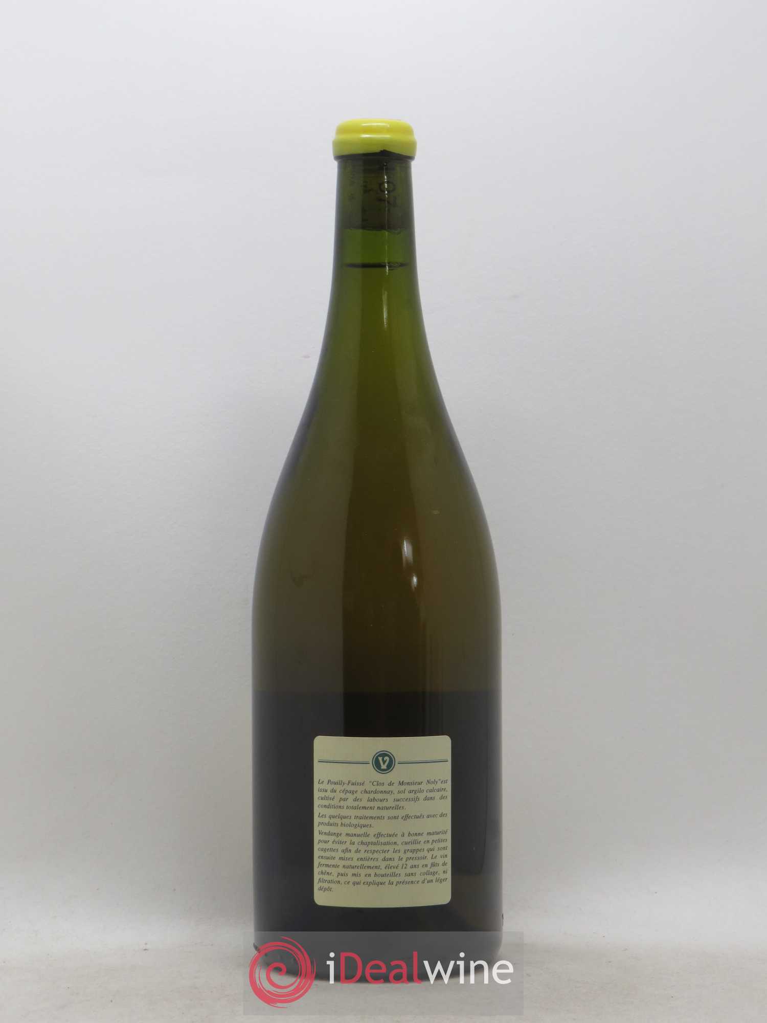 Pouilly-Fuissé Clos de Monsieur Noly Valette (Domaine) 2007 - Lot de 1 magnum - 1