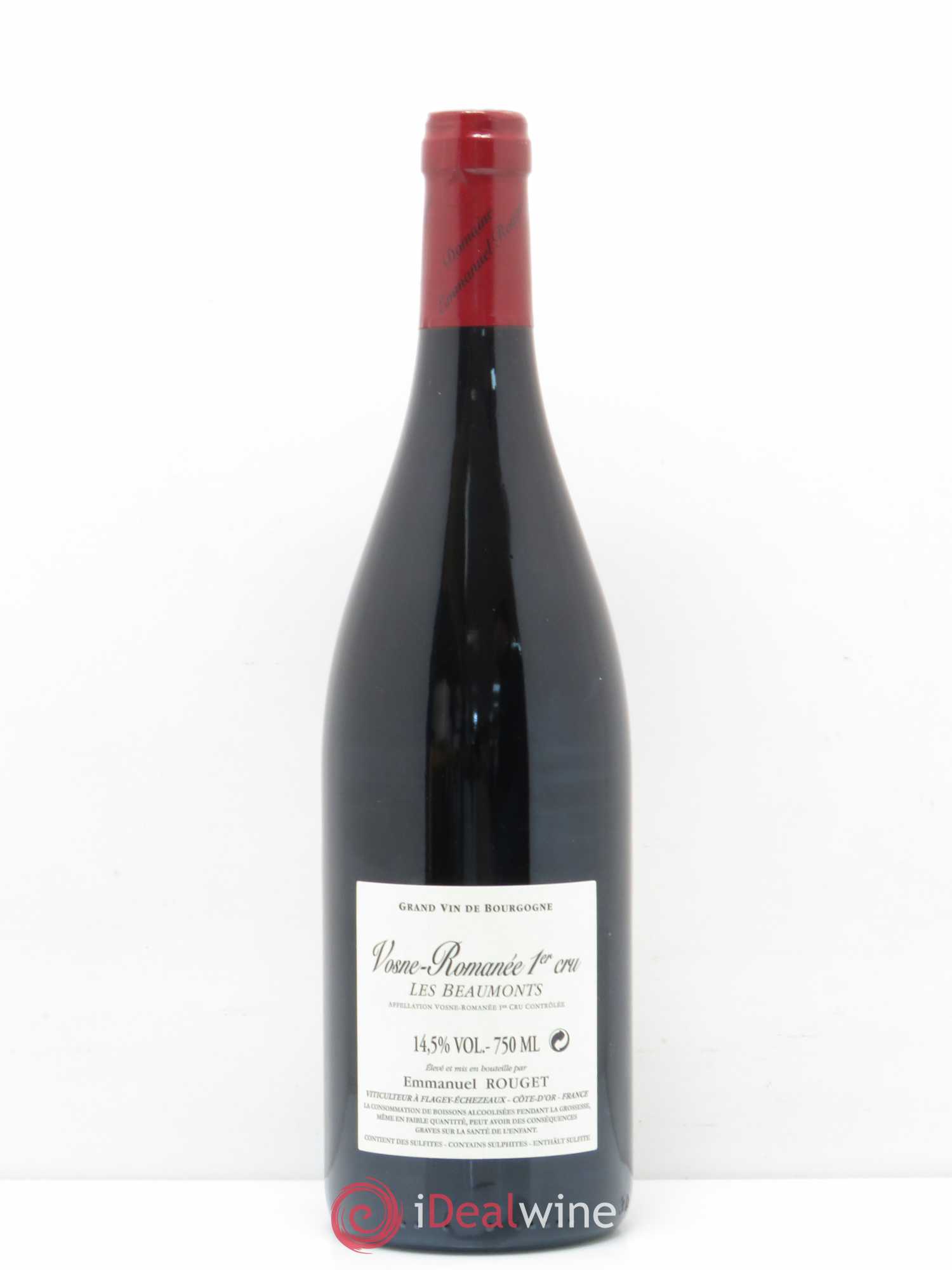 Vosne-Romanée 1er Cru Les Beaumonts Emmanuel Rouget 2015 - Lot de 1 bouteille - 1