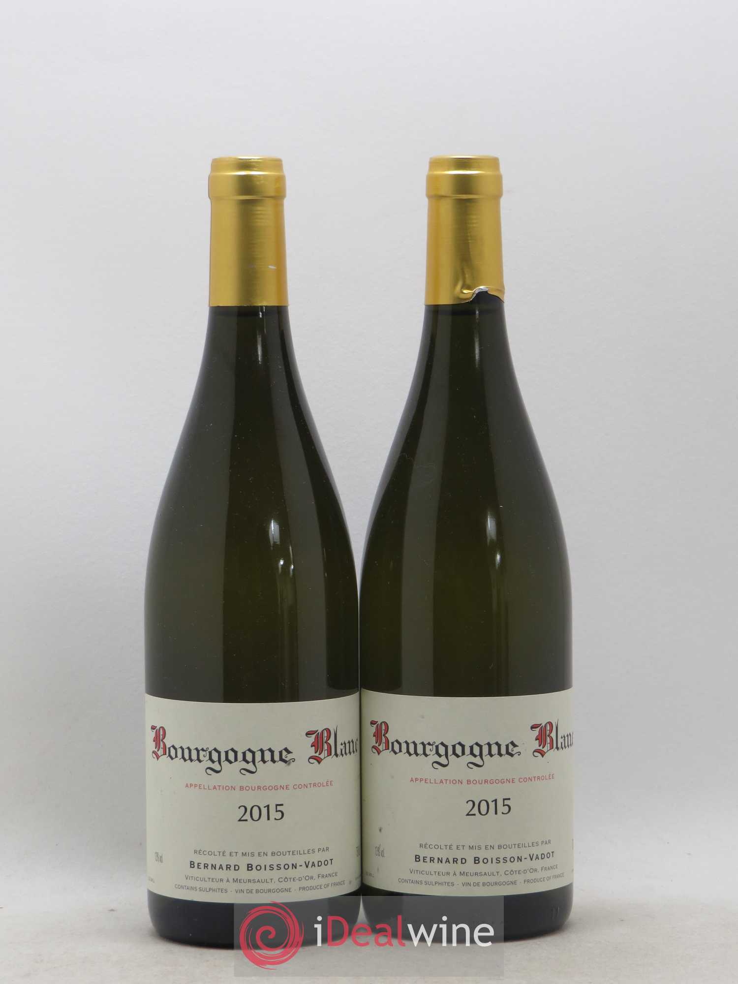 Bourgogne Boisson-Vadot (Domaine) 2015 - Posten von 2 Flaschen - 0