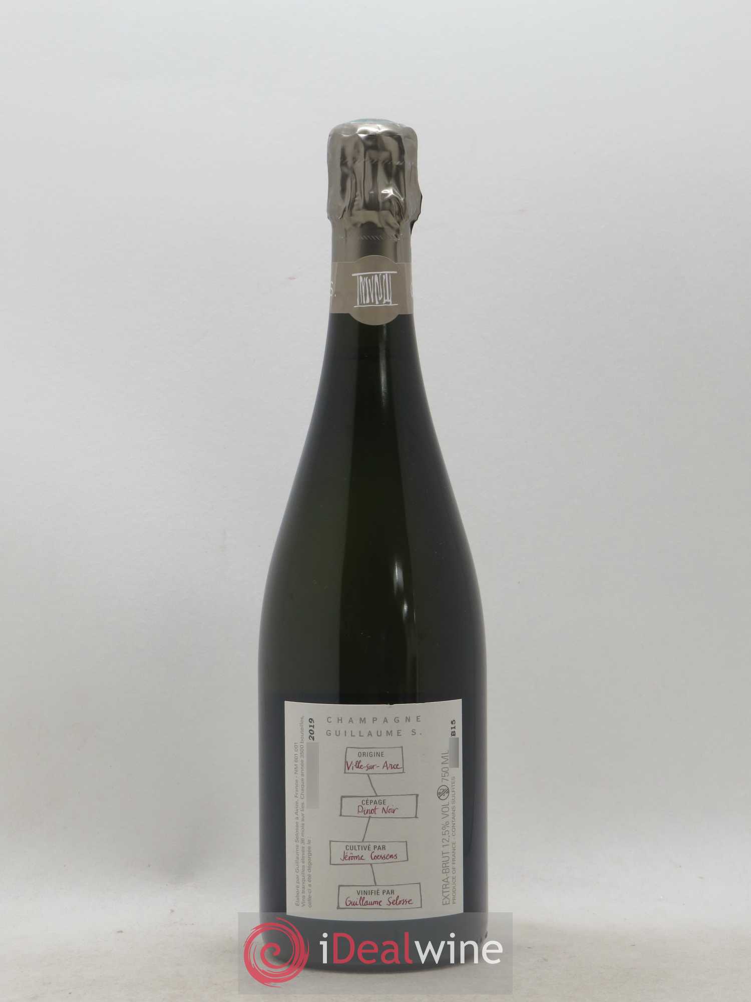 Largillier Extra-Brut Guillaume Selosse - Lot de 1 bouteille - 1