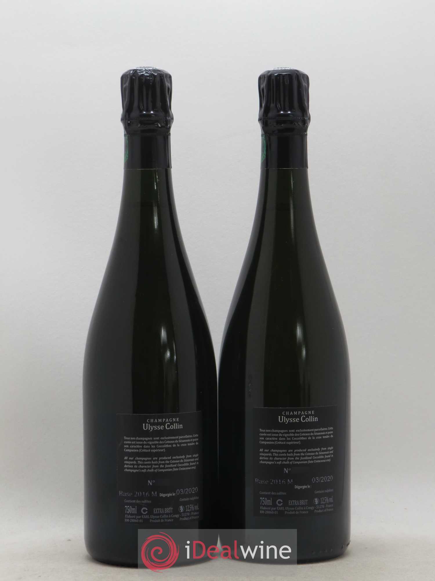 Les Maillons Blanc de Noirs Extra-Brut Ulysse Collin - Lot de 2 bouteilles - 1