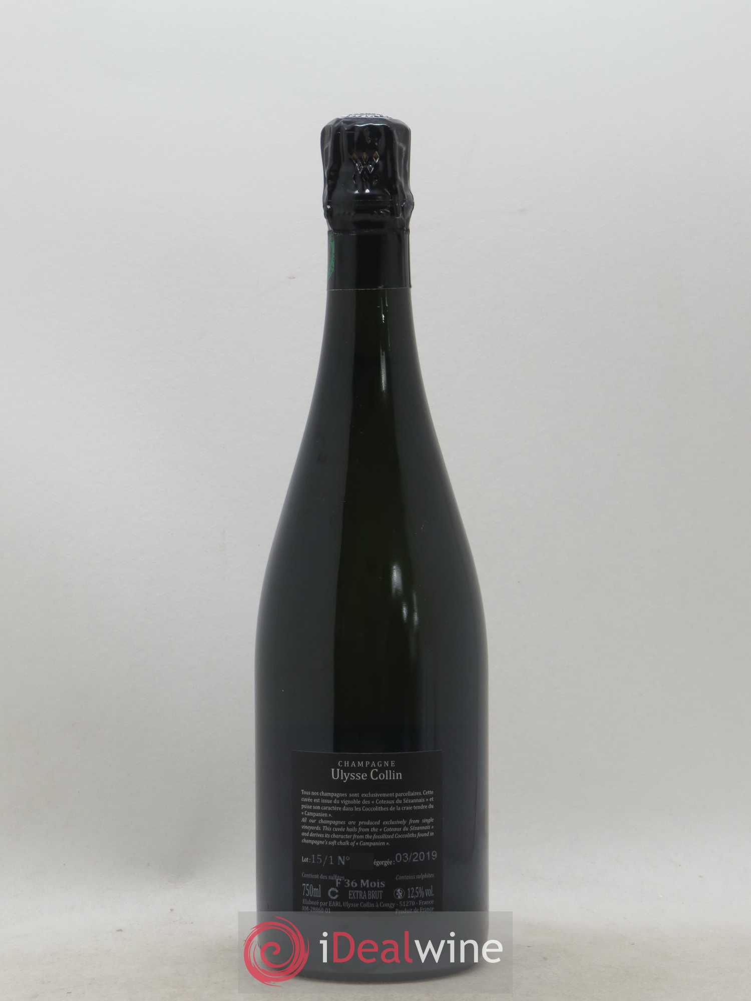 Les Maillons Blanc de Noirs Extra-Brut Ulysse Collin - Lot de 1 bouteille - 1