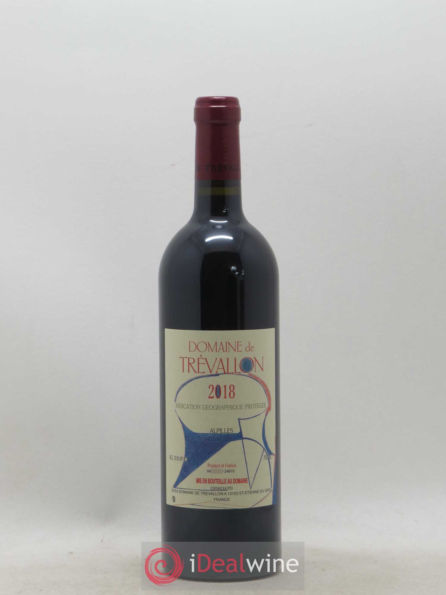 Alpilles Trévallon (Domaine de) Eloi Dürrbach 2018 - Lot de 1 bouteille - 0