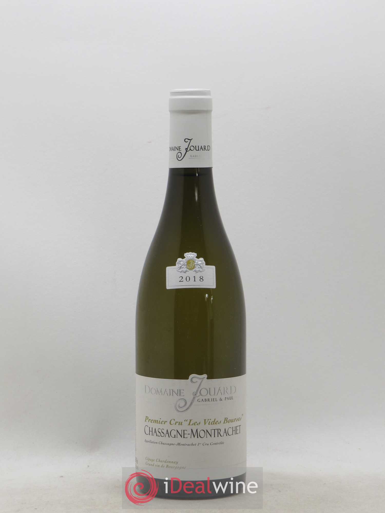 Chassagne-Montrachet 1er Cru Les Vides Bourses Domaine Jouard 2018 - Posten von 1 Flasche - 0
