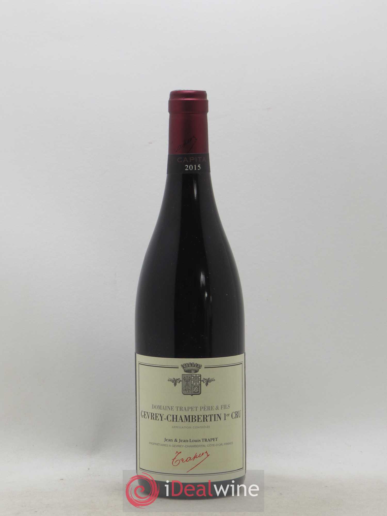 Gevrey-Chambertin 1er Cru Capita Domaine Trapet 2015 - Lot de 1 bouteille - 0