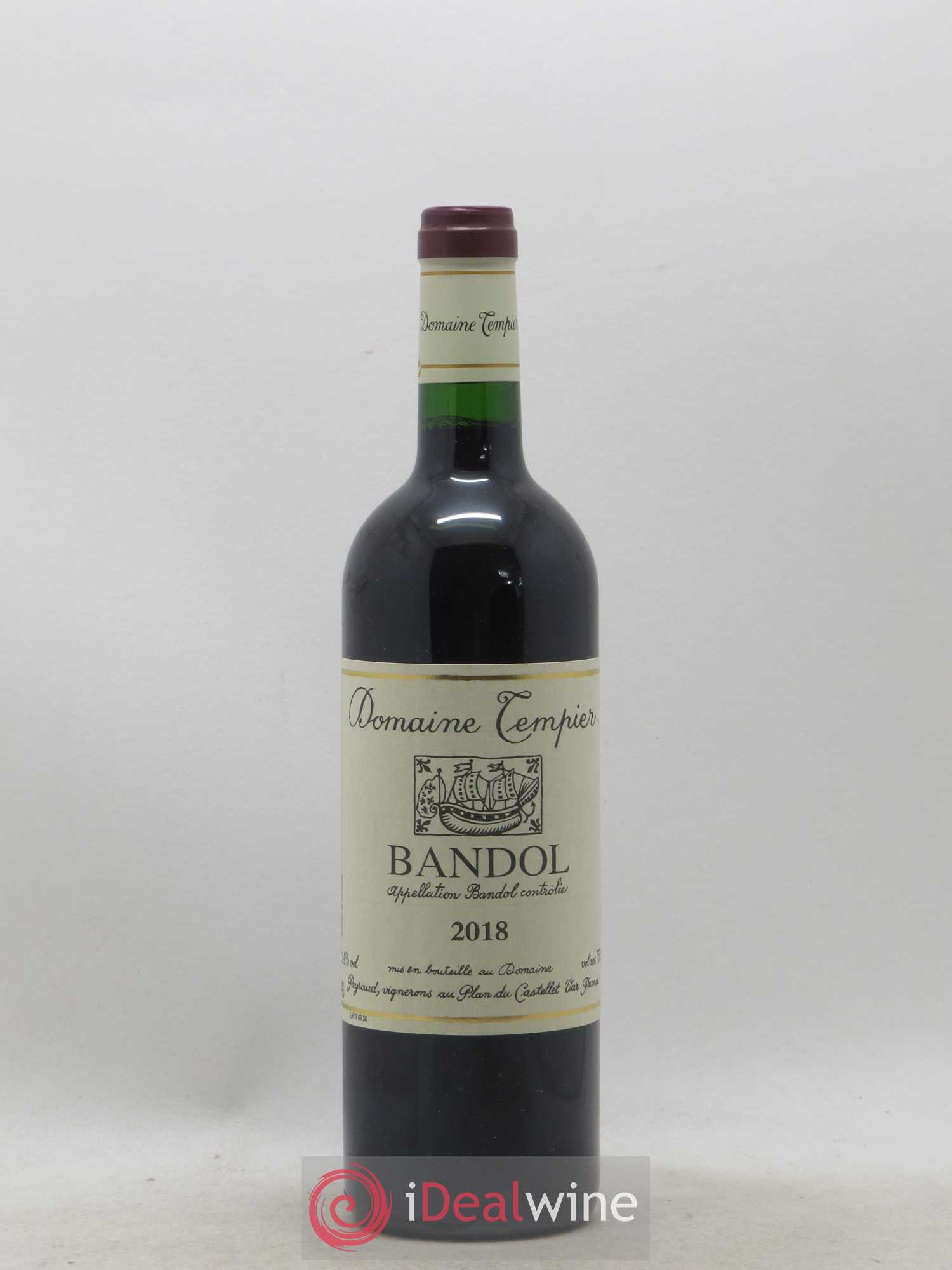 Bandol Domaine Tempier Famille Peyraud 2018 - Lot de 1 bouteille - 0