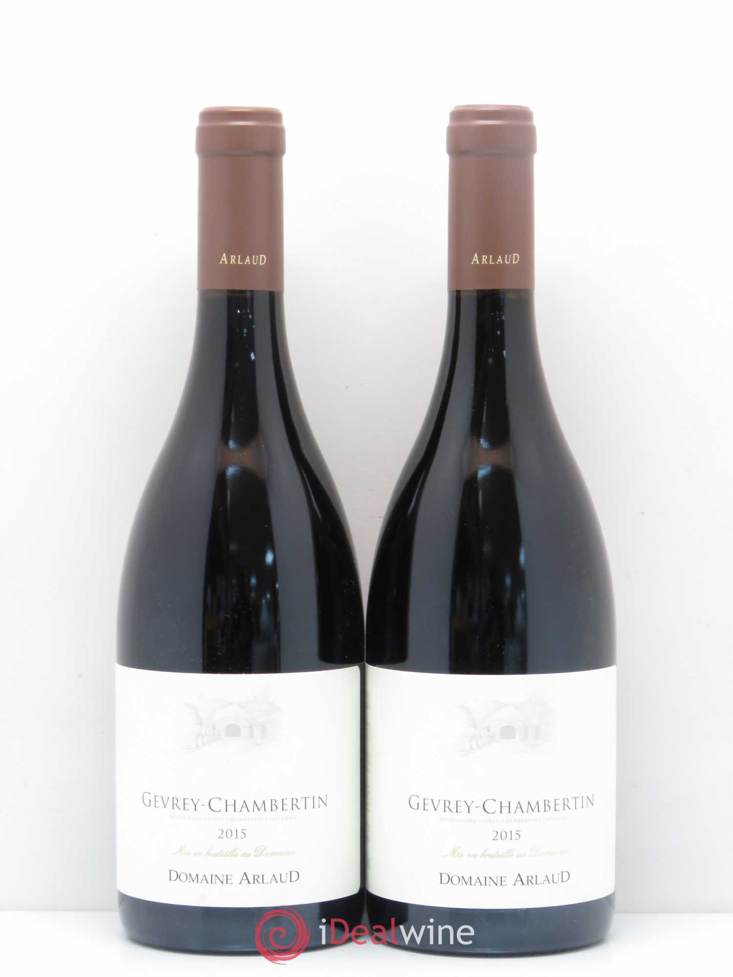 Gevrey-Chambertin Arlaud 2015 - Lot de 2 bouteilles - 0