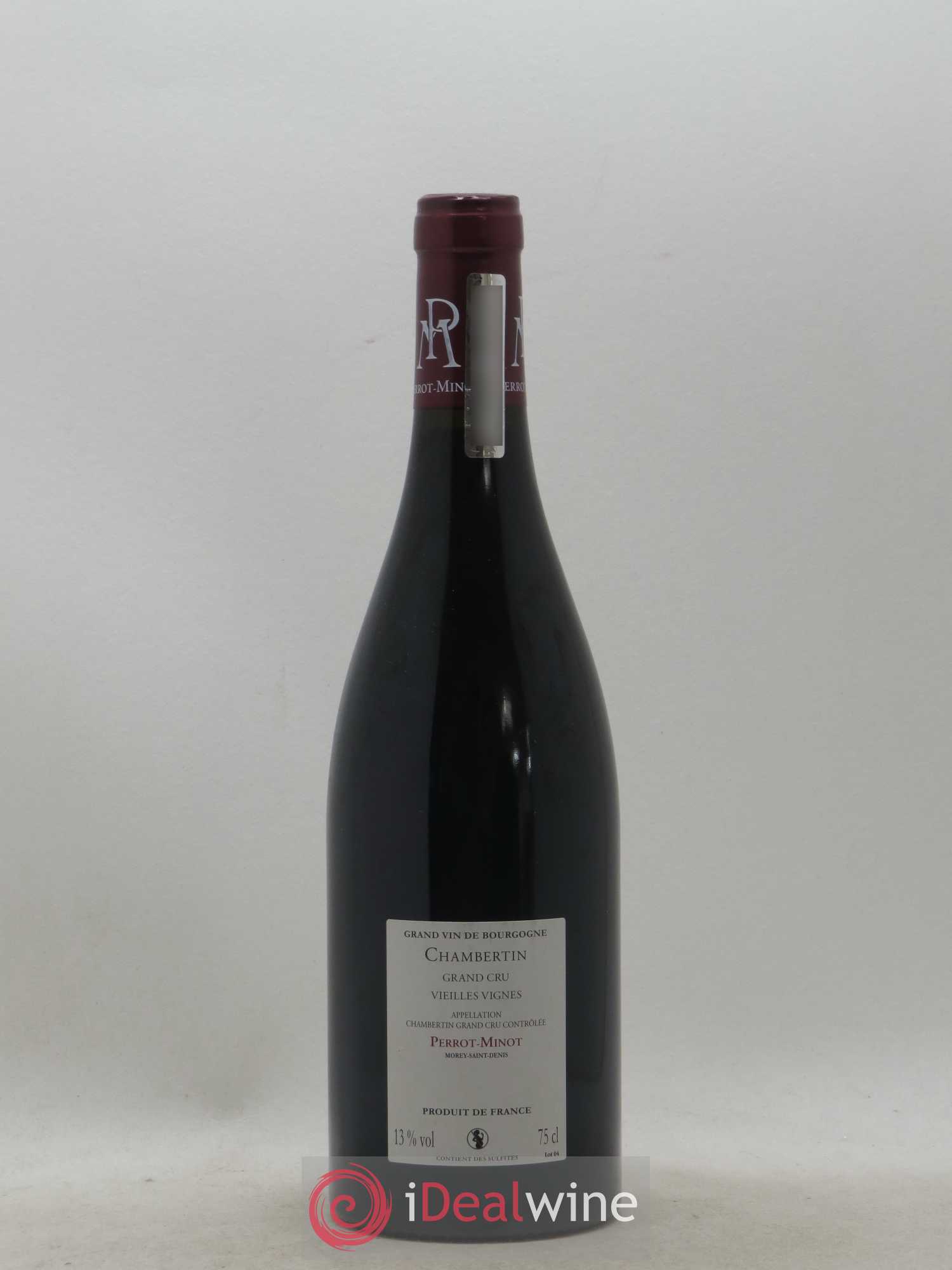 Chambertin Grand Cru Vieilles vignes Perrot-Minot 2015 - Lot de 1 bouteille - 1
