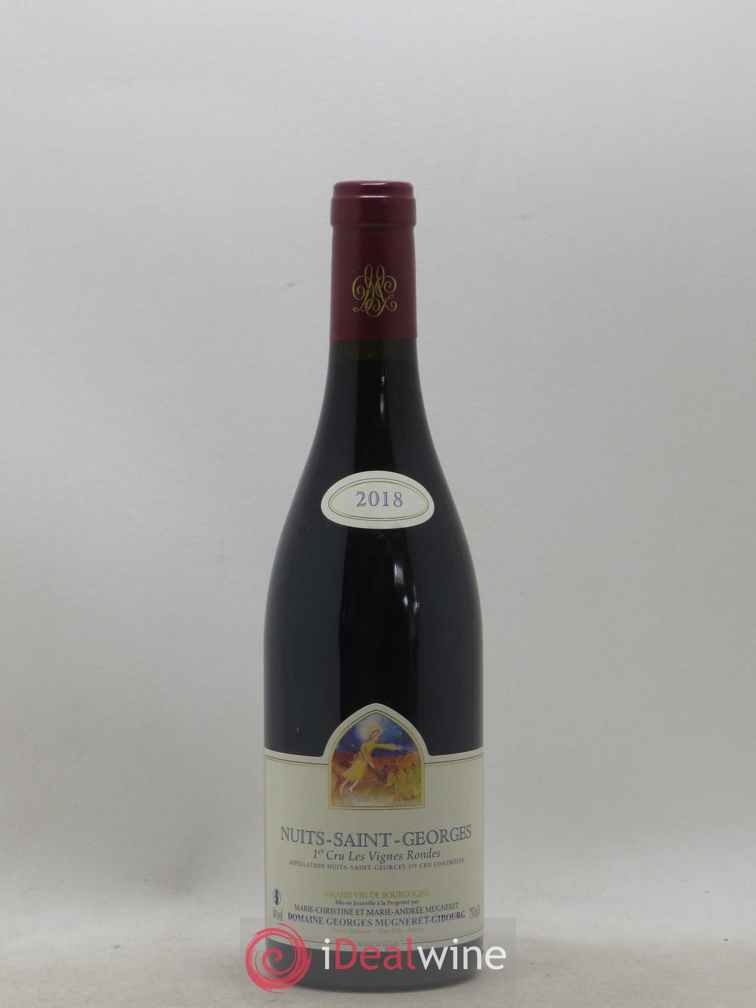 Nuits-Saint-Georges 1er Cru Les Vignes Rondes Mugneret-Gibourg (Domaine) 2018 - Lot de 1 bouteille - 0