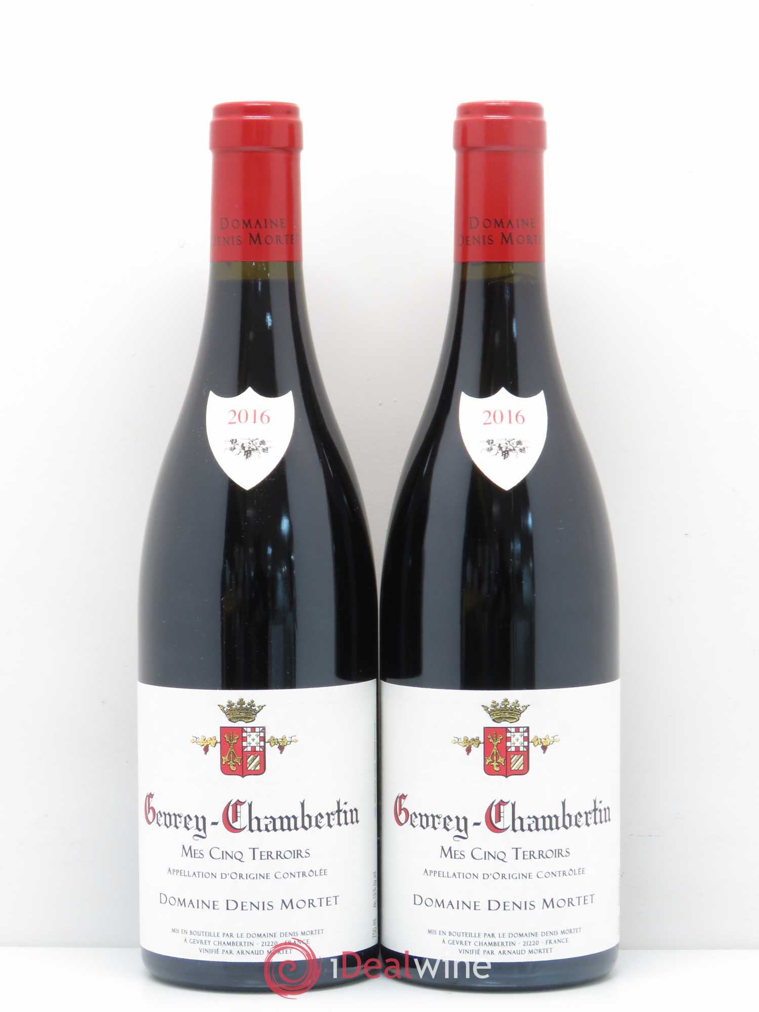 Gevrey-Chambertin Mes Cinq Terroirs Denis Mortet (Domaine) 2016 - Lot de 2 bouteilles - 0