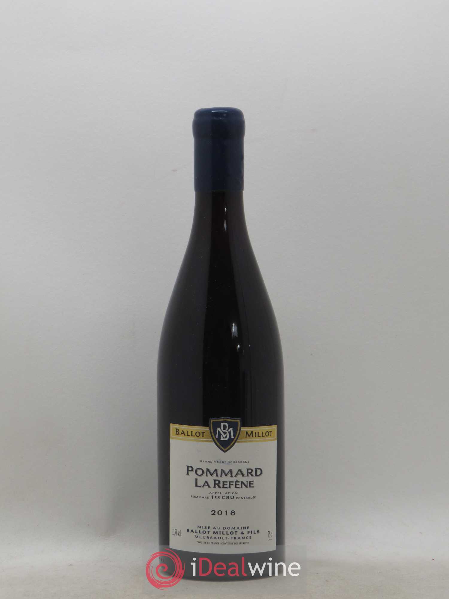 Pommard 1er Cru La Refene Ballot Millot 2018 - Posten von 1 Flasche - 0