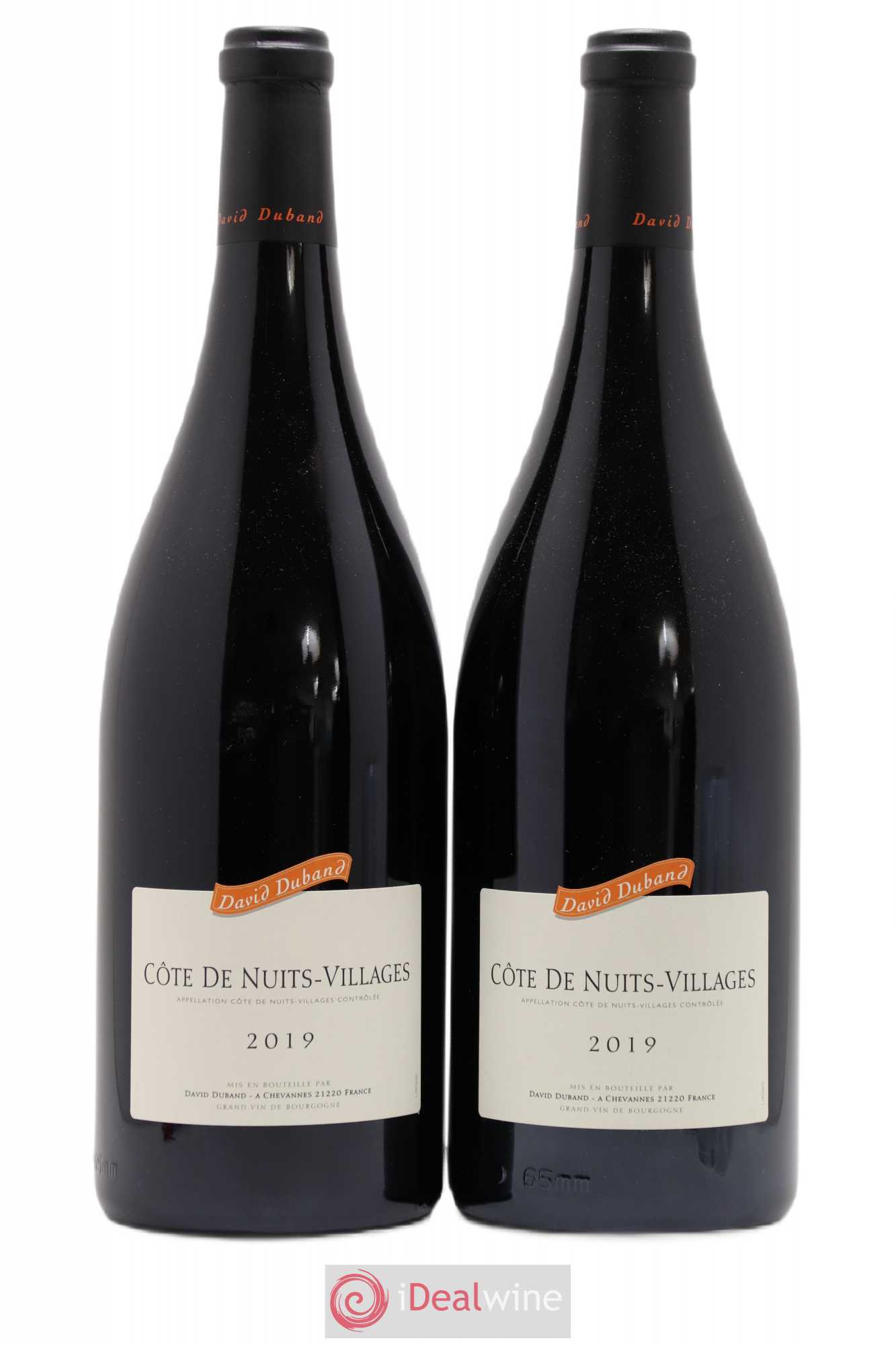 Côte de Nuits-Villages David Duband 2019 - Lot de 2 magnums - 0