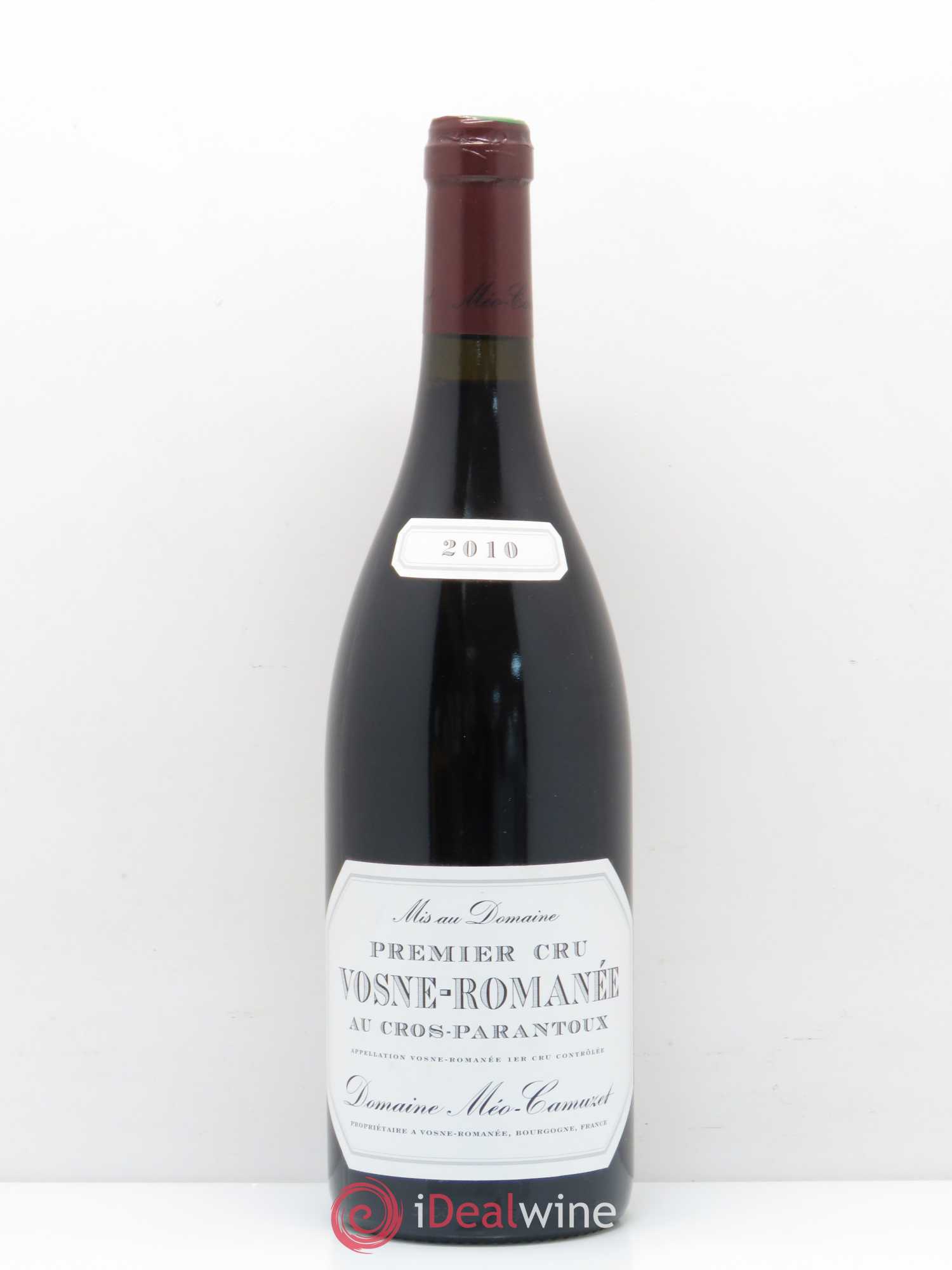 Vosne-Romanée 1er Cru Au Cros Parantoux Méo-Camuzet (Domaine) 2010 - Lot de 1 bouteille - 0