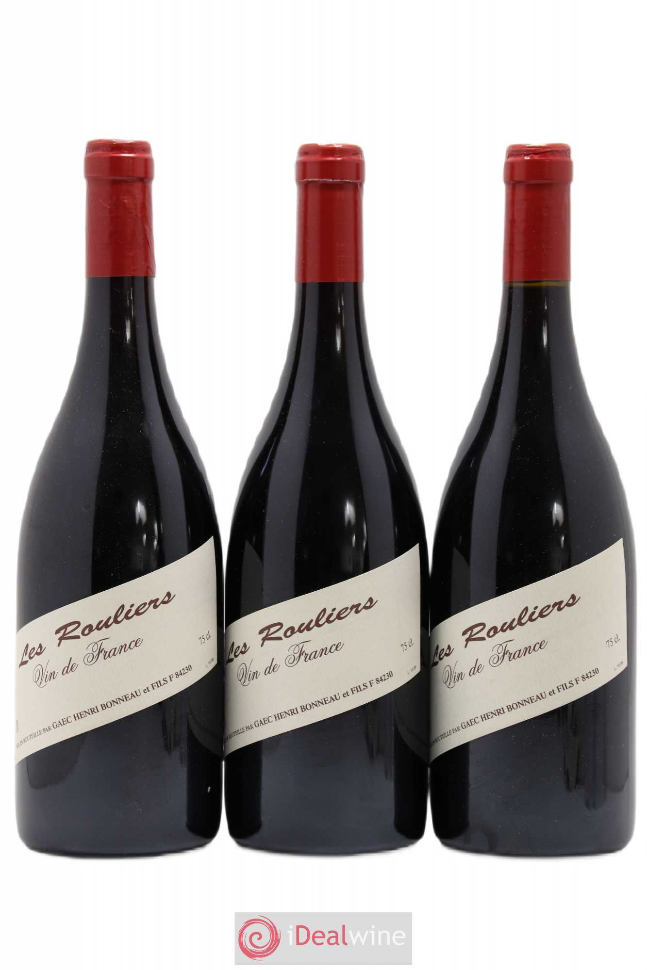 Vin de France Les Rouliers Henri Bonneau & Fils L10.09 - Lot de 3 bouteilles - 0