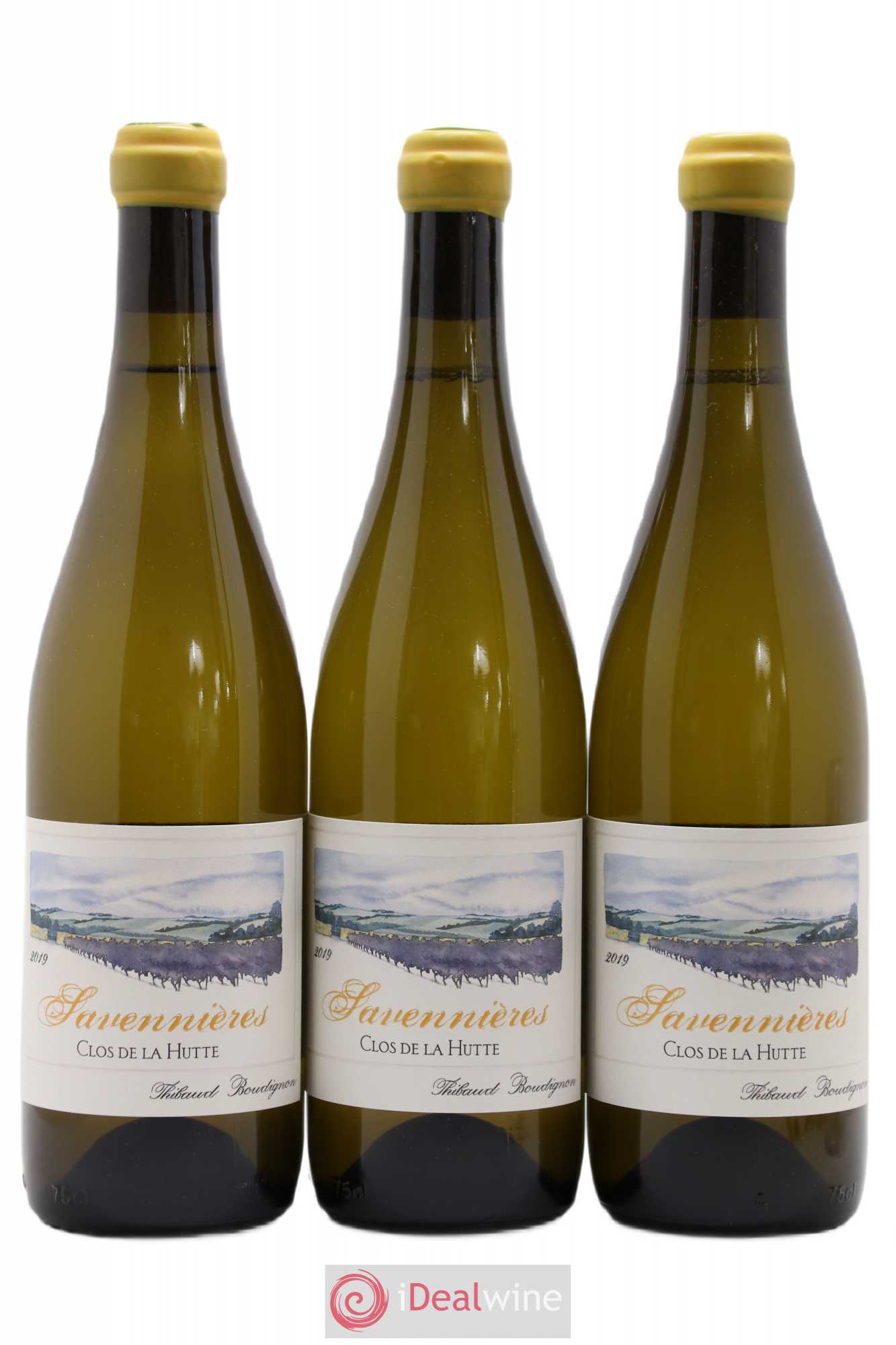 Savennières Clos de la Hutte Thibaud Boudignon 2019 - Lot de 3 bouteilles - 0