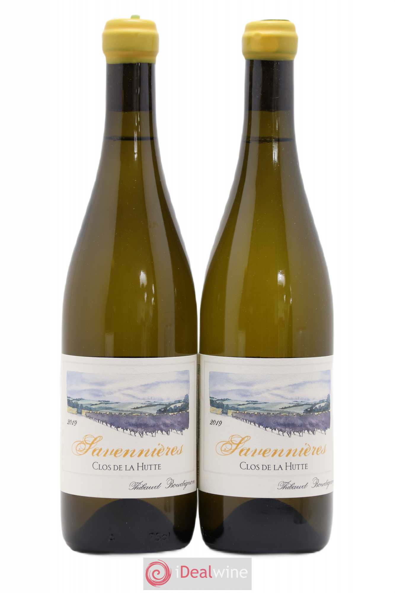 Savennières Clos de la Hutte Thibaud Boudignon 2019 - Lot de 2 bouteilles - 0