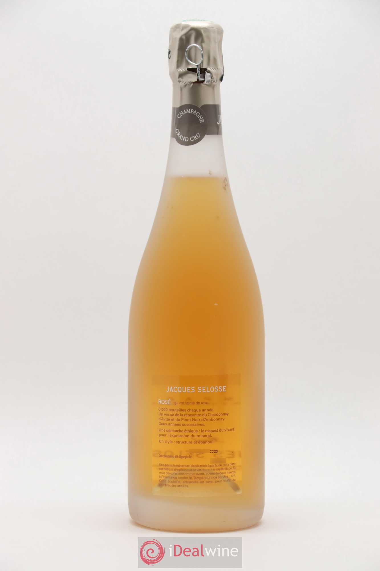 Rosé Brut Jacques Selosse - Lot de 1 bouteille - 1