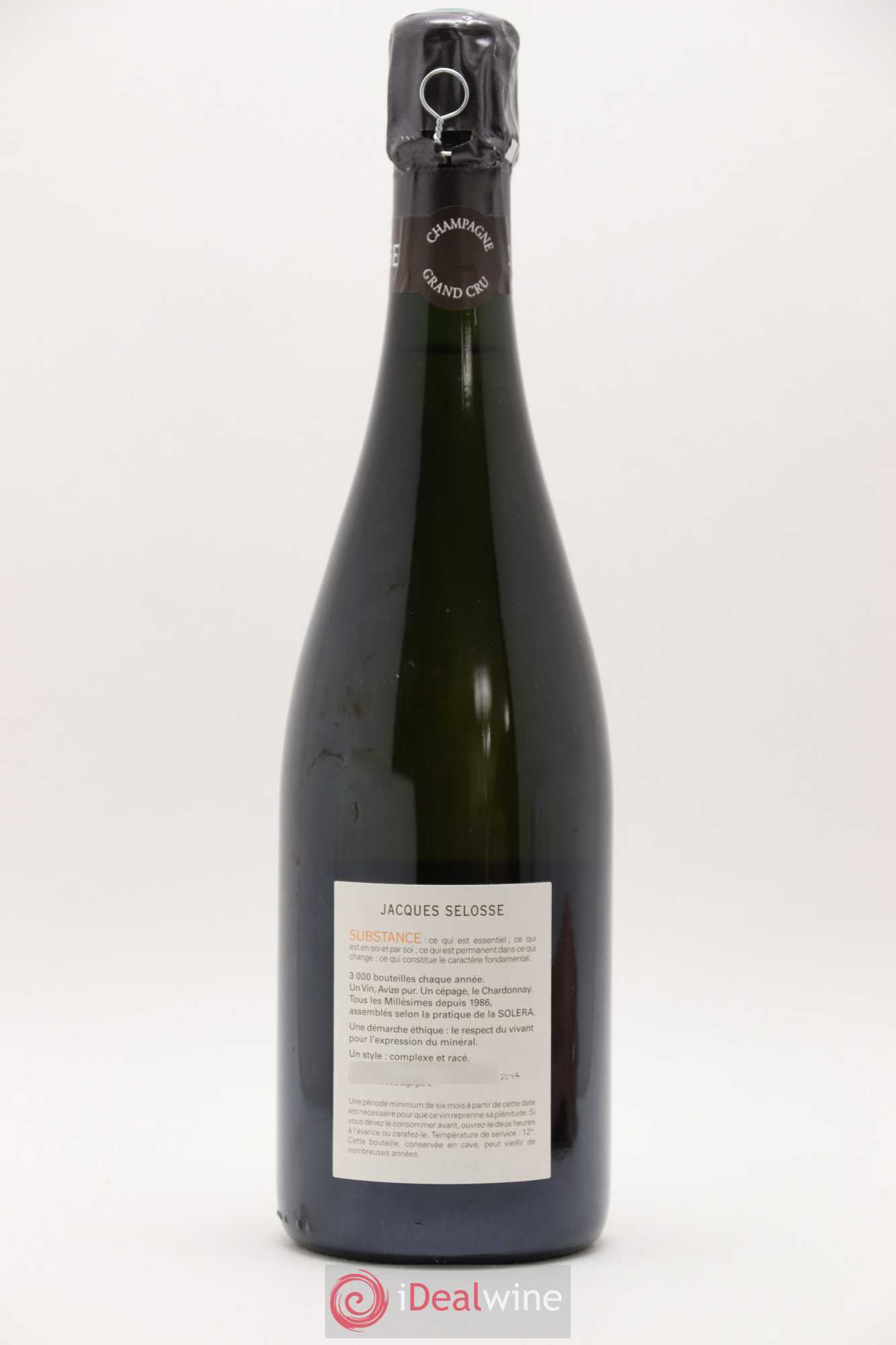 Substance Jacques Selosse - Lot de 1 bouteille - 1