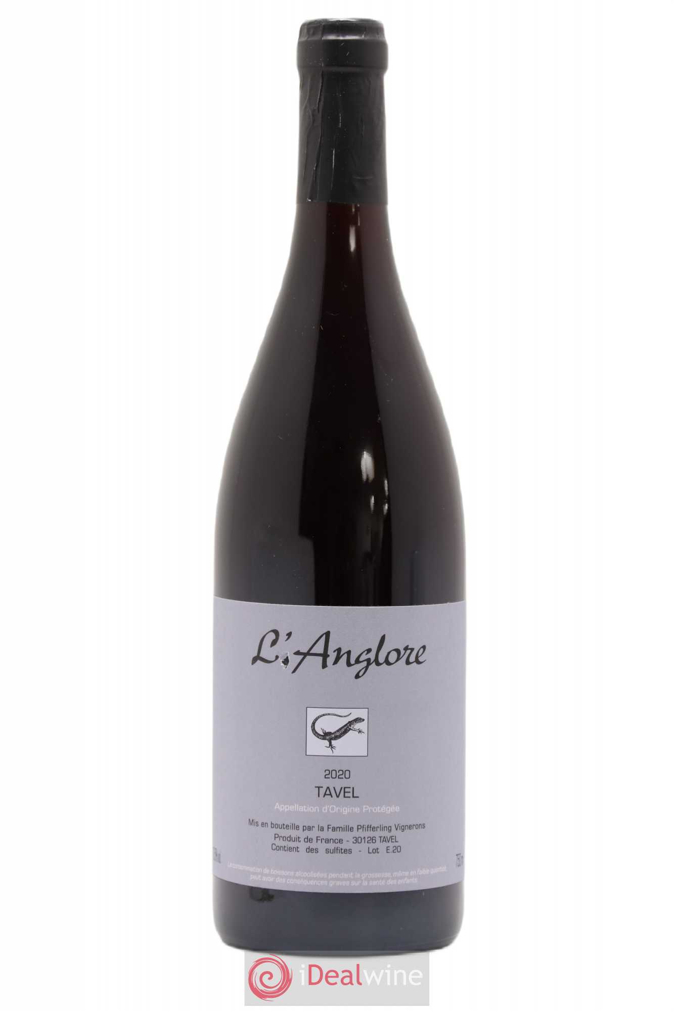 Tavel L'Anglore 2020 - Lot de 1 bouteille - 0