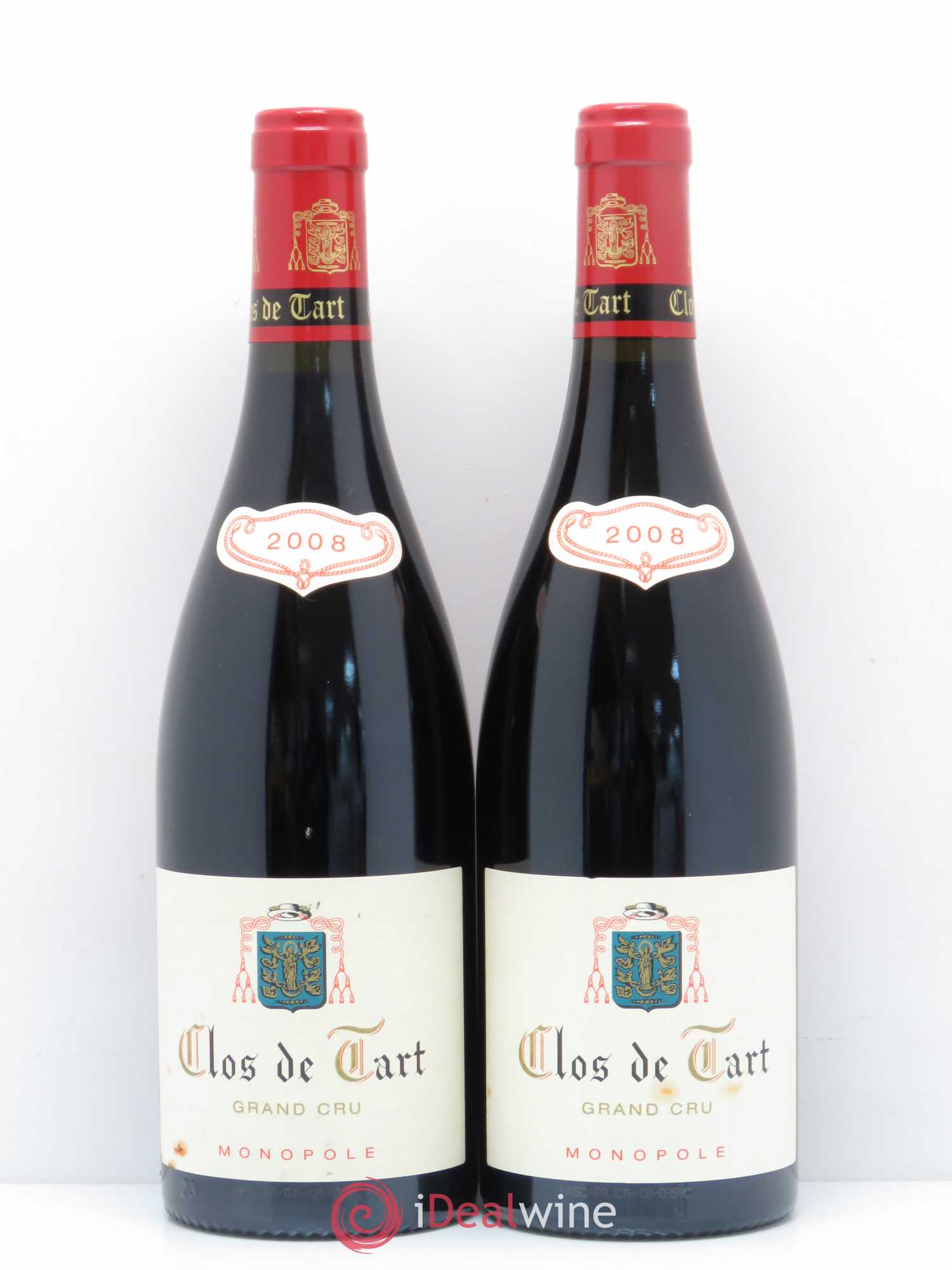 Clos de Tart Grand Cru Clos de Tart 2008 - Lot de 2 bouteilles - 0