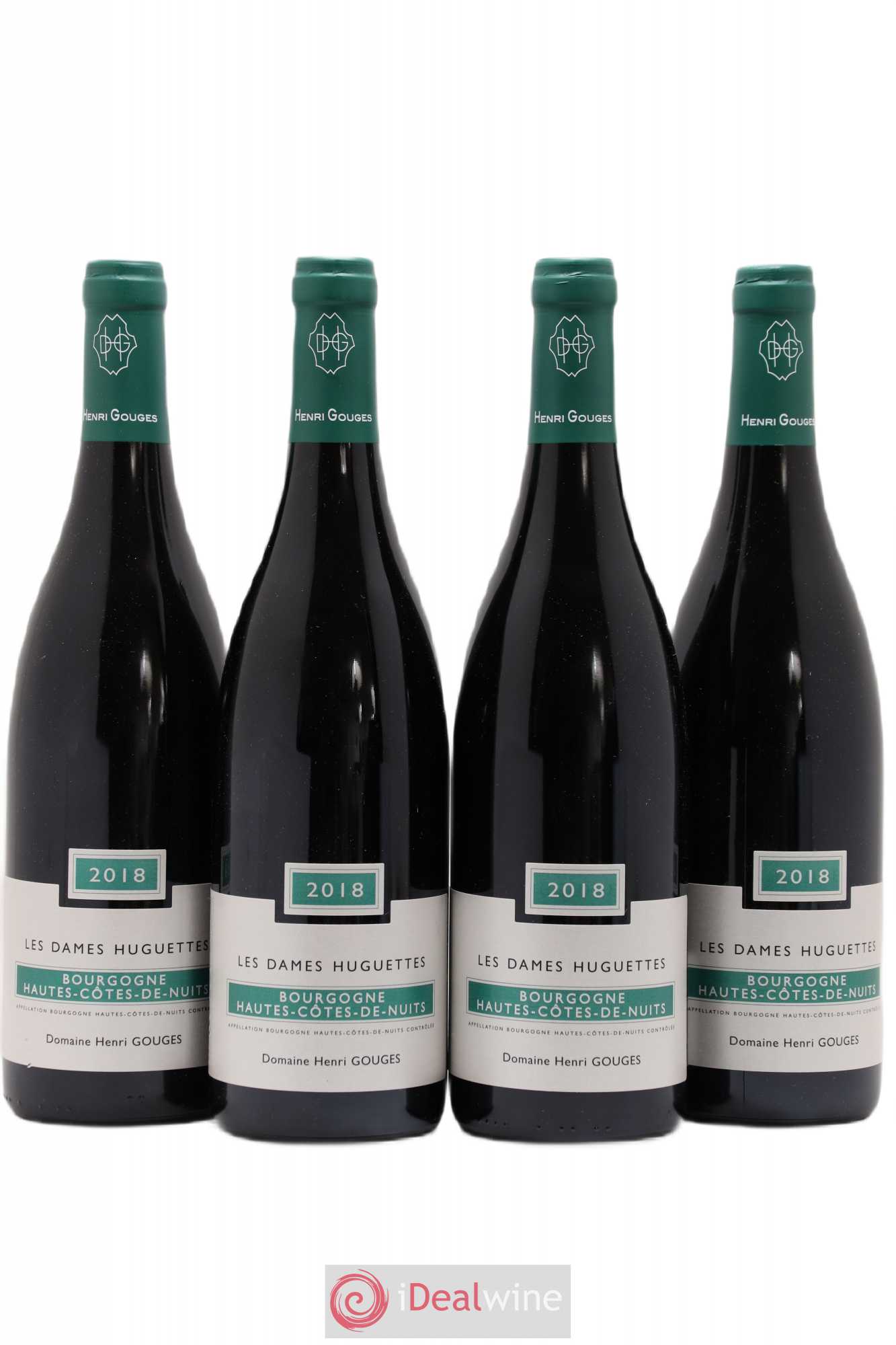Hautes-Côtes de Nuits Henri Gouges Les Dames Huguetes 2018 - Lot de 4 bouteilles - 0