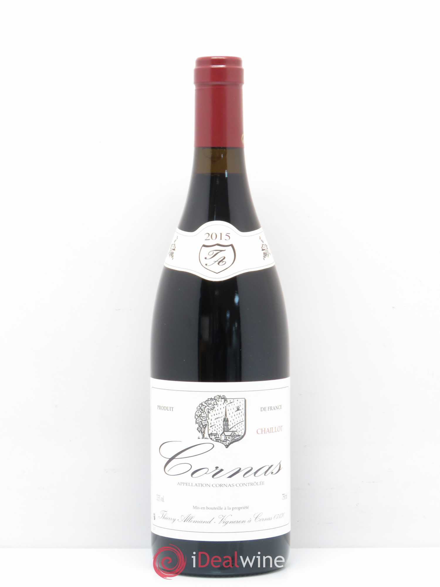 Cornas Chaillot Thierry Allemand (sans prix de réserve) 2015 - Lot de 1 bouteille - 0