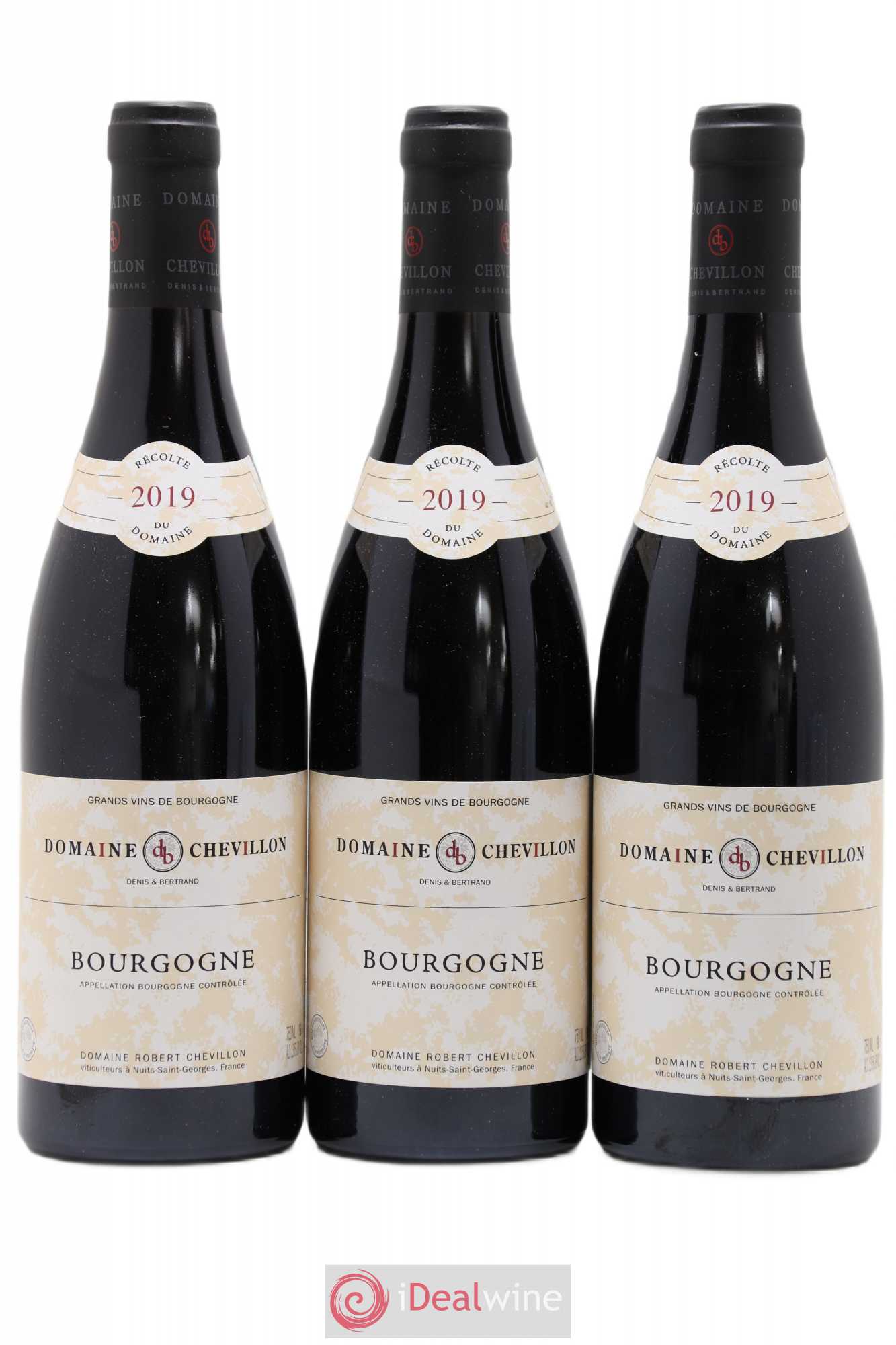Bourgogne Robert Chevillon 2019 - Lot de 3 bouteilles - 0