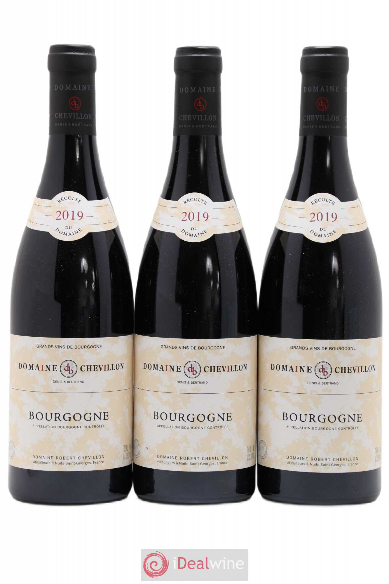 Bourgogne Robert Chevillon 2019 - Lot de 3 bouteilles - 0