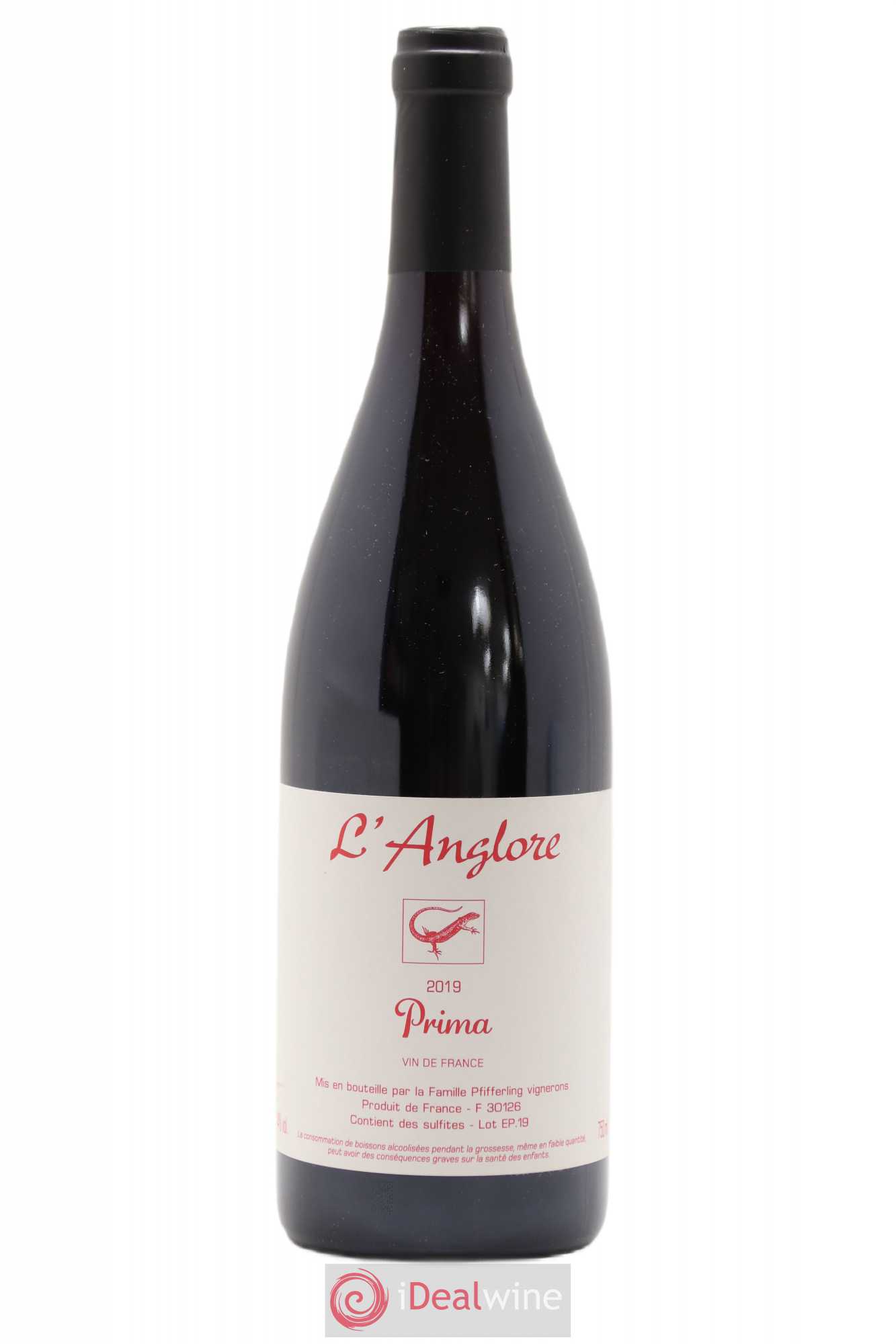 Vin de France Prima L'Anglore 2019 - Lot de 1 bouteille - 0