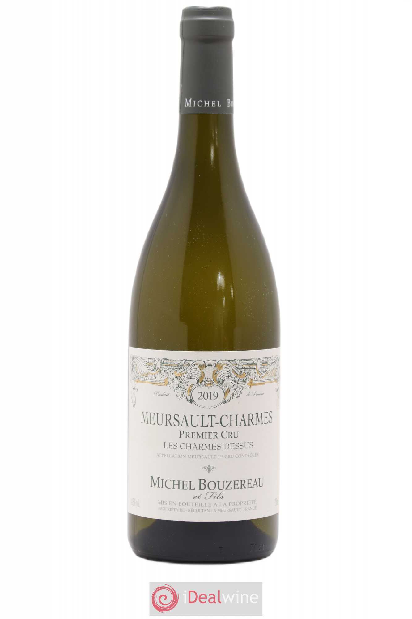 Meursault 1er Cru Charmes Les Charmes Dessus Michel Bouzereau et Fils (Domaine) 2019 - Lot de 1 bouteille - 0