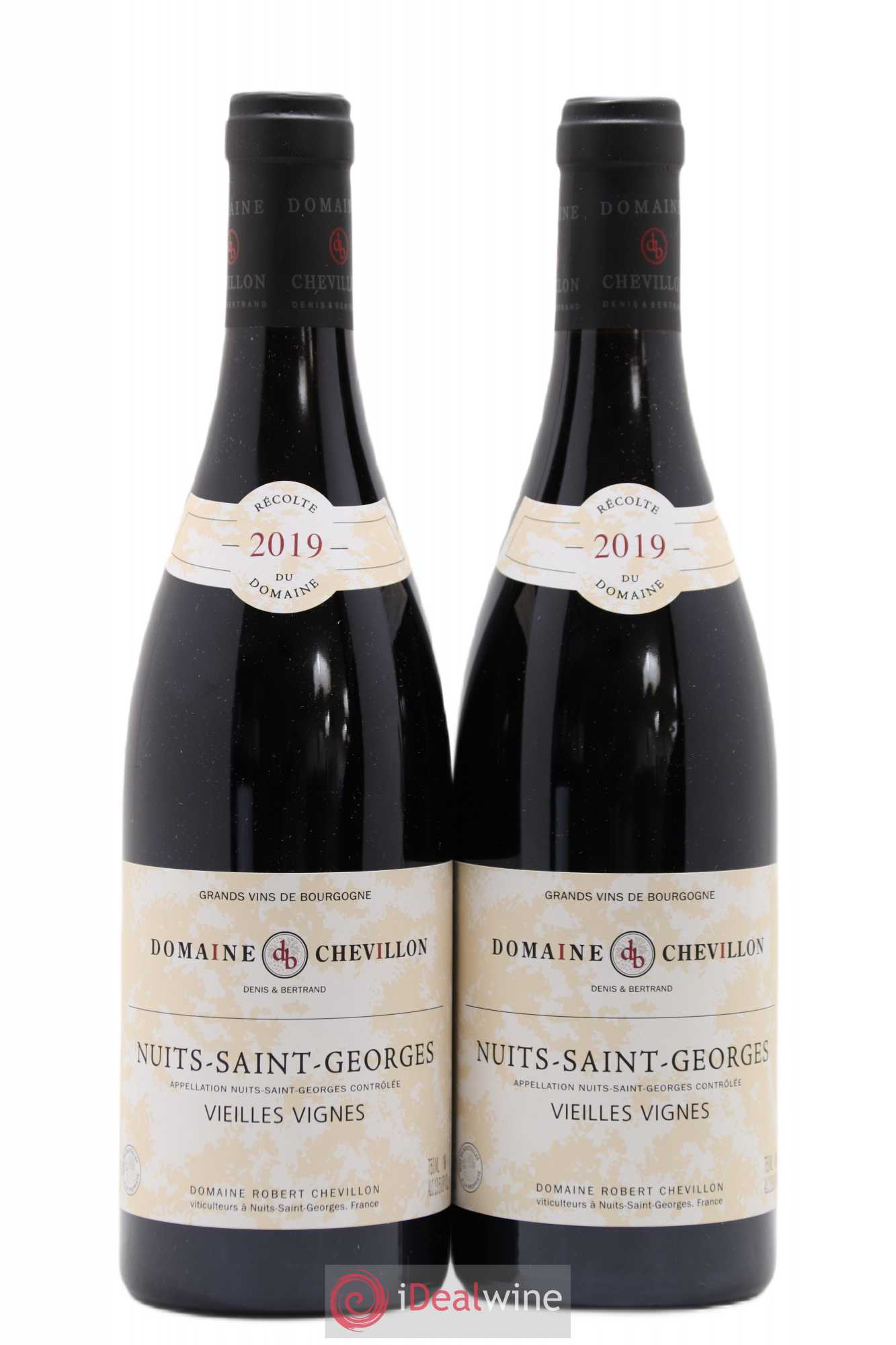 Nuits-Saint-Georges Vieilles vignes Robert Chevillon 2019 - Lot de 2 bouteilles - 0