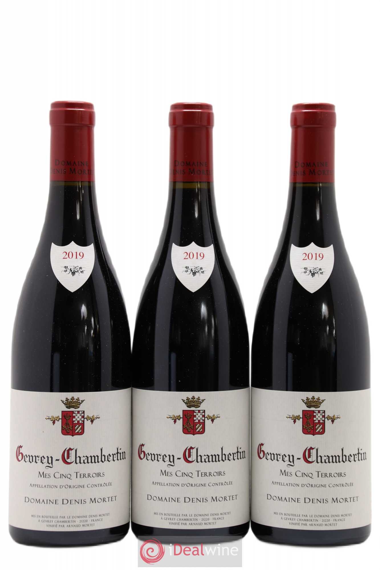 Gevrey-Chambertin Mes Cinq Terroirs Denis Mortet (Domaine) 2019 - Lot de 3 bouteilles - 0