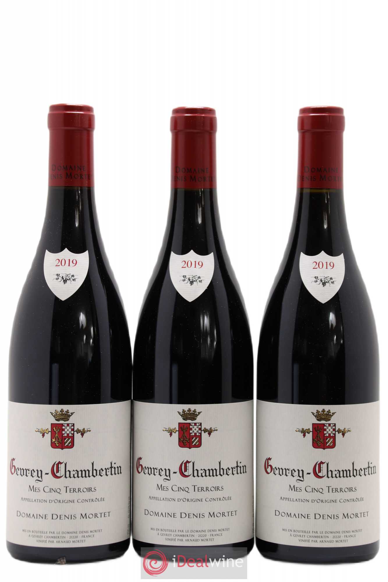 Gevrey-Chambertin Mes Cinq Terroirs Denis Mortet (Domaine) 2019 - Lotto di 3 bottiglie - 0