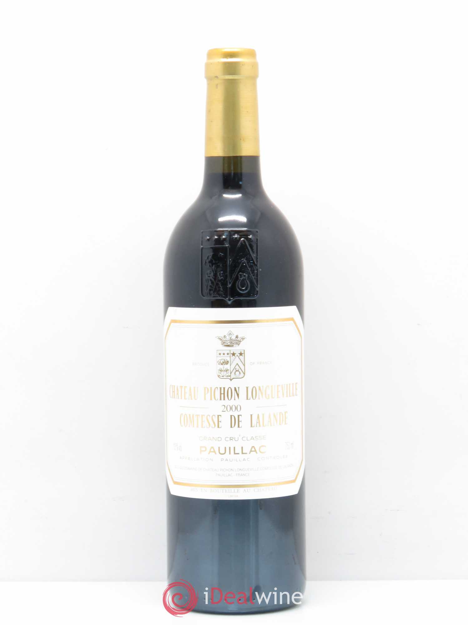 Château Pichon Longueville Comtesse de Lalande 2ème Grand Cru Classé 2000 - Lot de 1 bouteille - 0