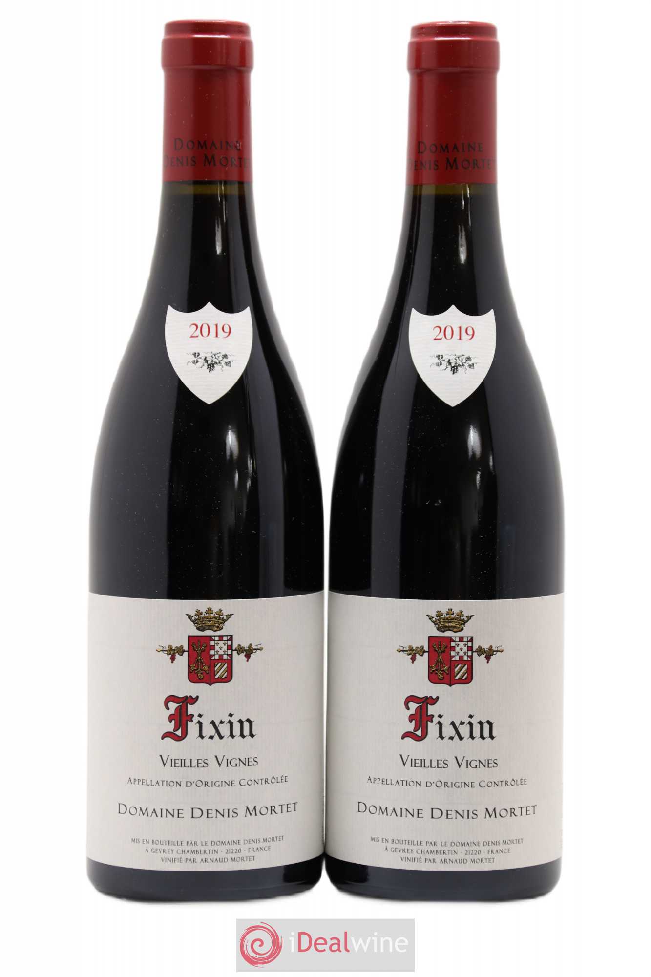 Fixin Vieilles vignes Denis Mortet (Domaine) Vieilles vignes 2019 - Lot de 2 bouteilles - 0