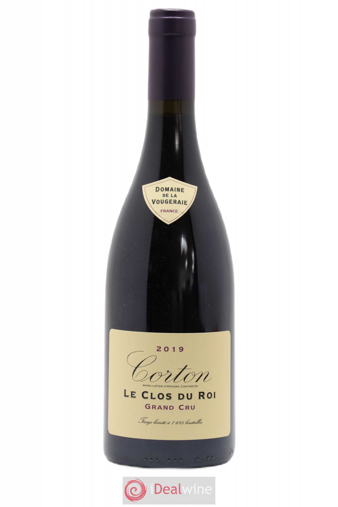 Corton Grand Cru Le Clos du Roi La Vougeraie 2019 - Lot de 1 bouteille - 0
