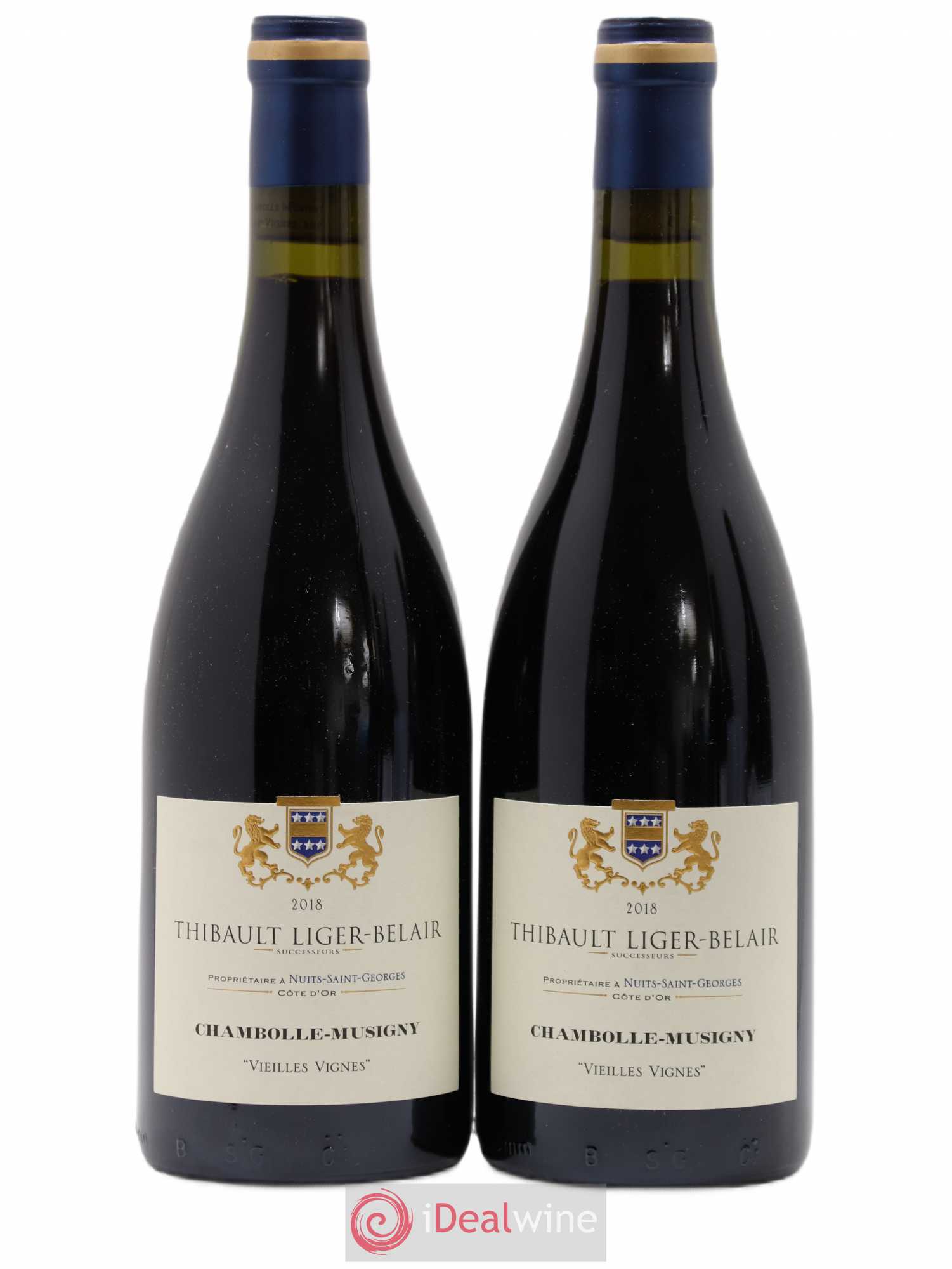 Chambolle-Musigny Vieilles Vignes Thibault Liger-Belair 2018 - Posten von 2 Flaschen - 0