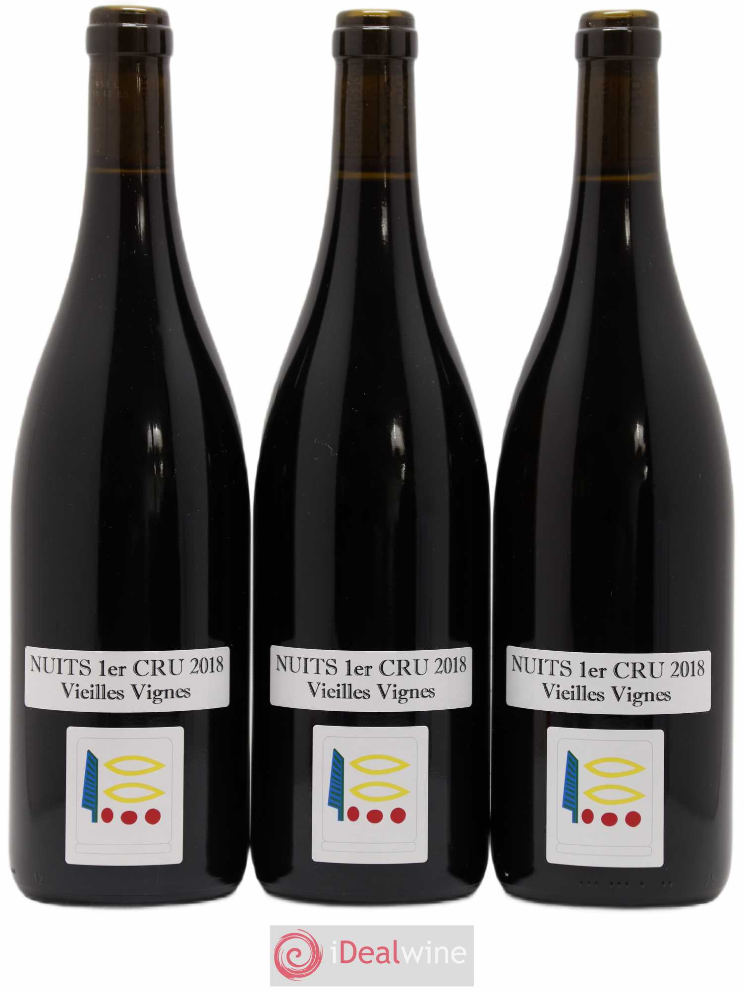 Nuits-Saint-Georges 1er Cru Vieilles Vignes Prieuré Roch 2018 - Lot de 3 bouteilles - 0