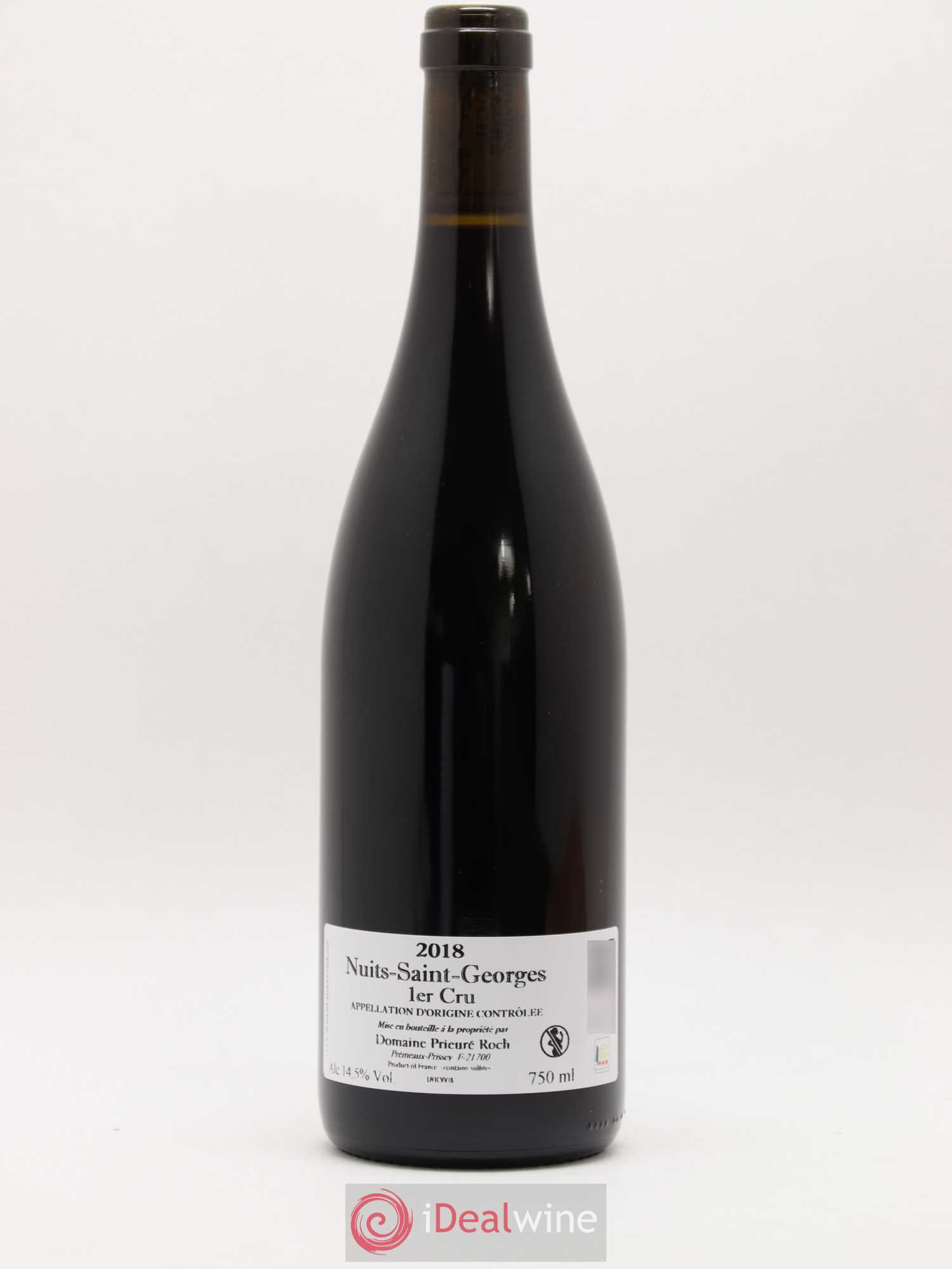 Nuits-Saint-Georges 1er Cru Vieilles Vignes Prieuré Roch 2018 - Lot de 1 bouteille - 1