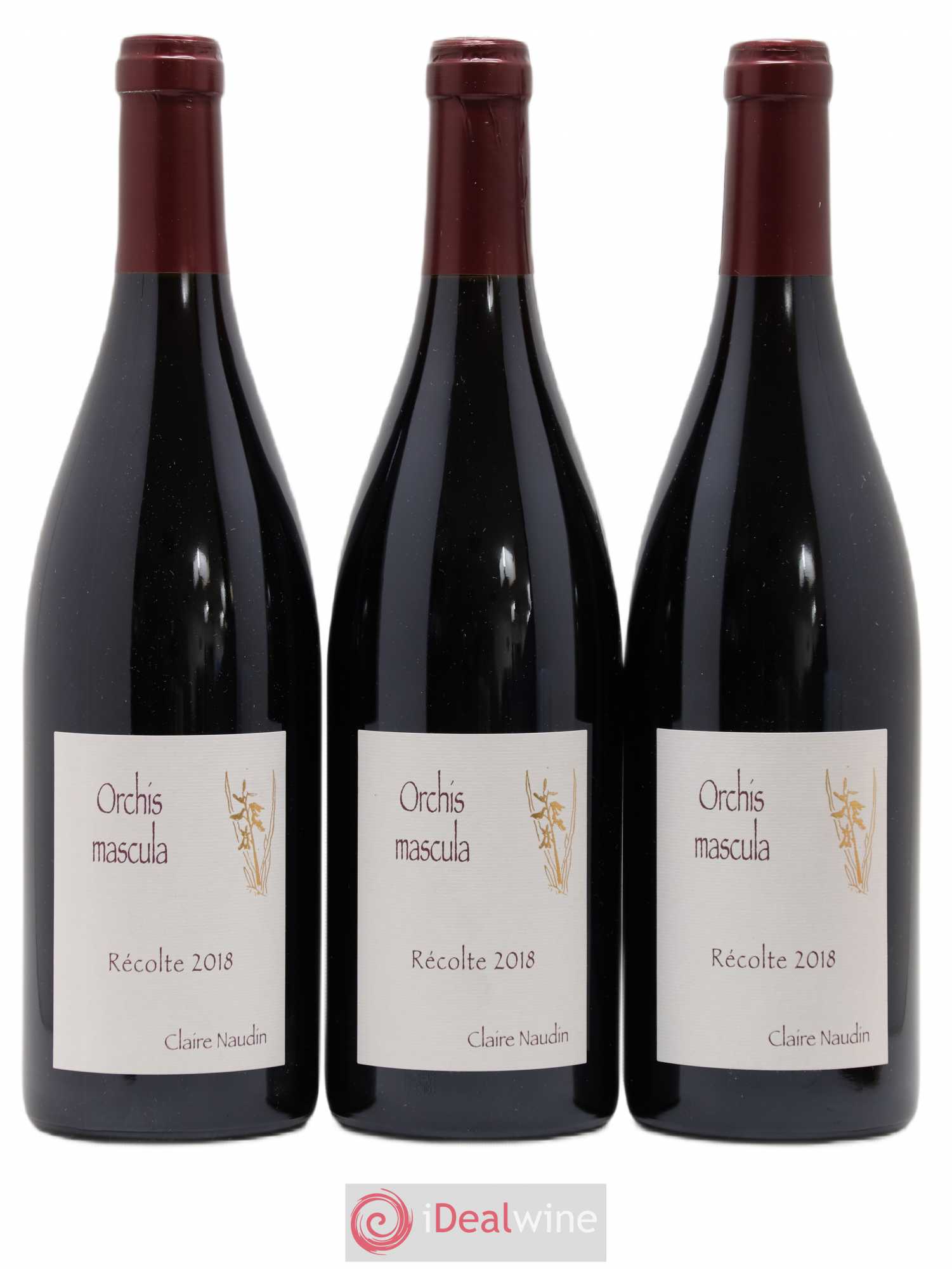 Hautes-Côtes de Beaune Orchis Mascula Naudin-Ferrand (Domaine) 2018 - Lot de 3 bouteilles - 0