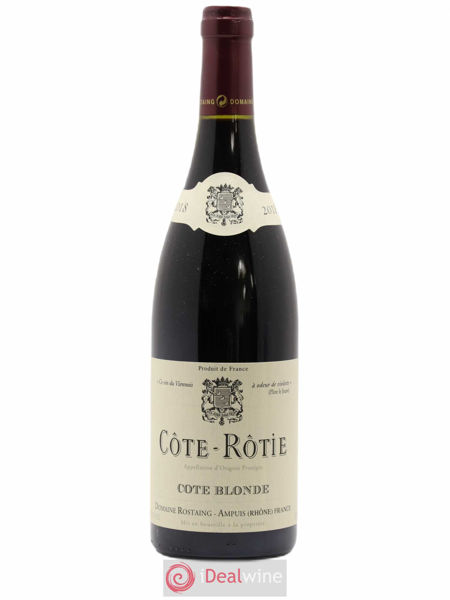 Côte-Rôtie Côte Blonde René Rostaing 2018 - Lot of 1 bottle - 0