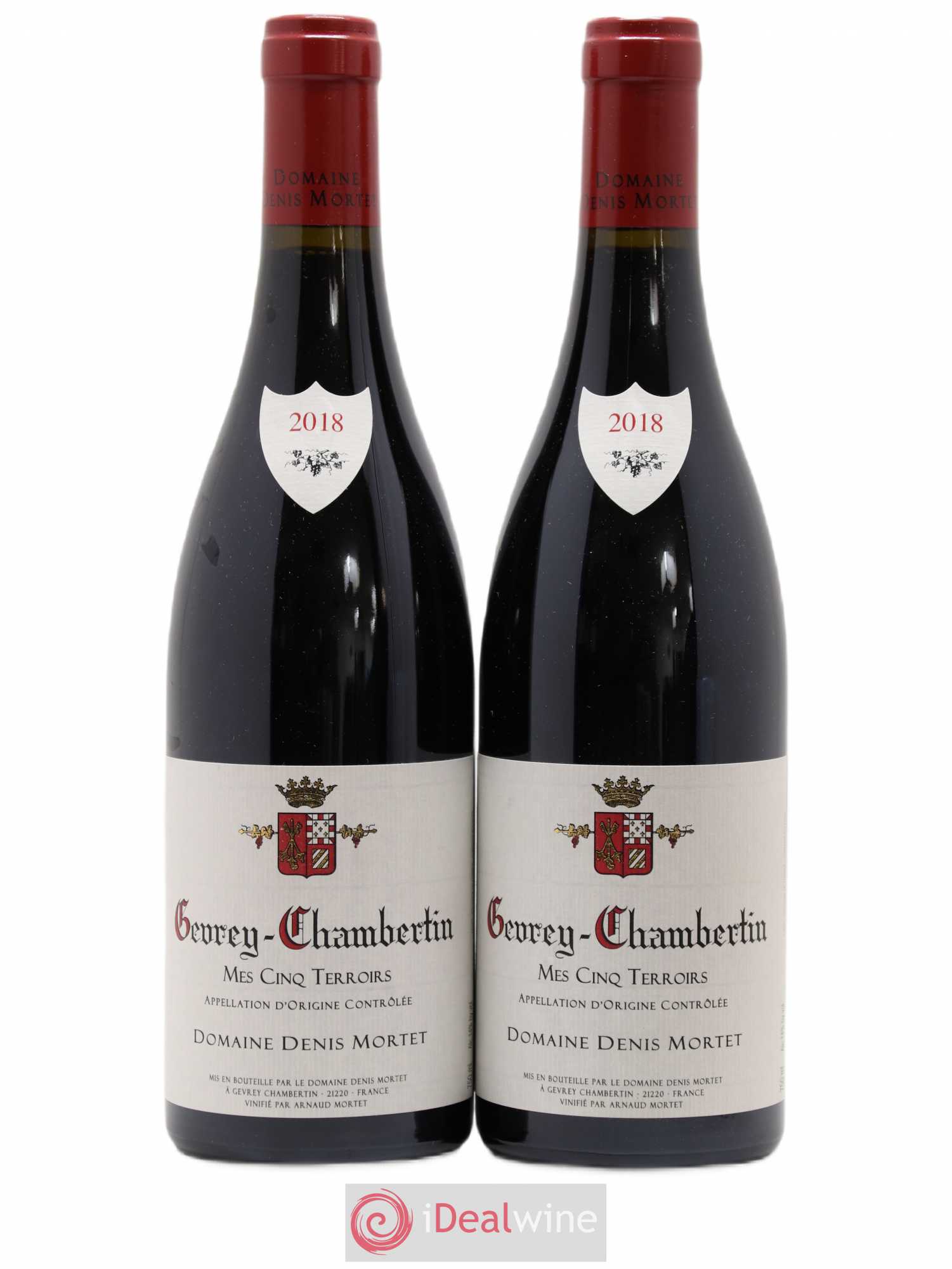 Gevrey-Chambertin Mes Cinq Terroirs Denis Mortet (Domaine) 2018 - Lot de 2 bouteilles - 0