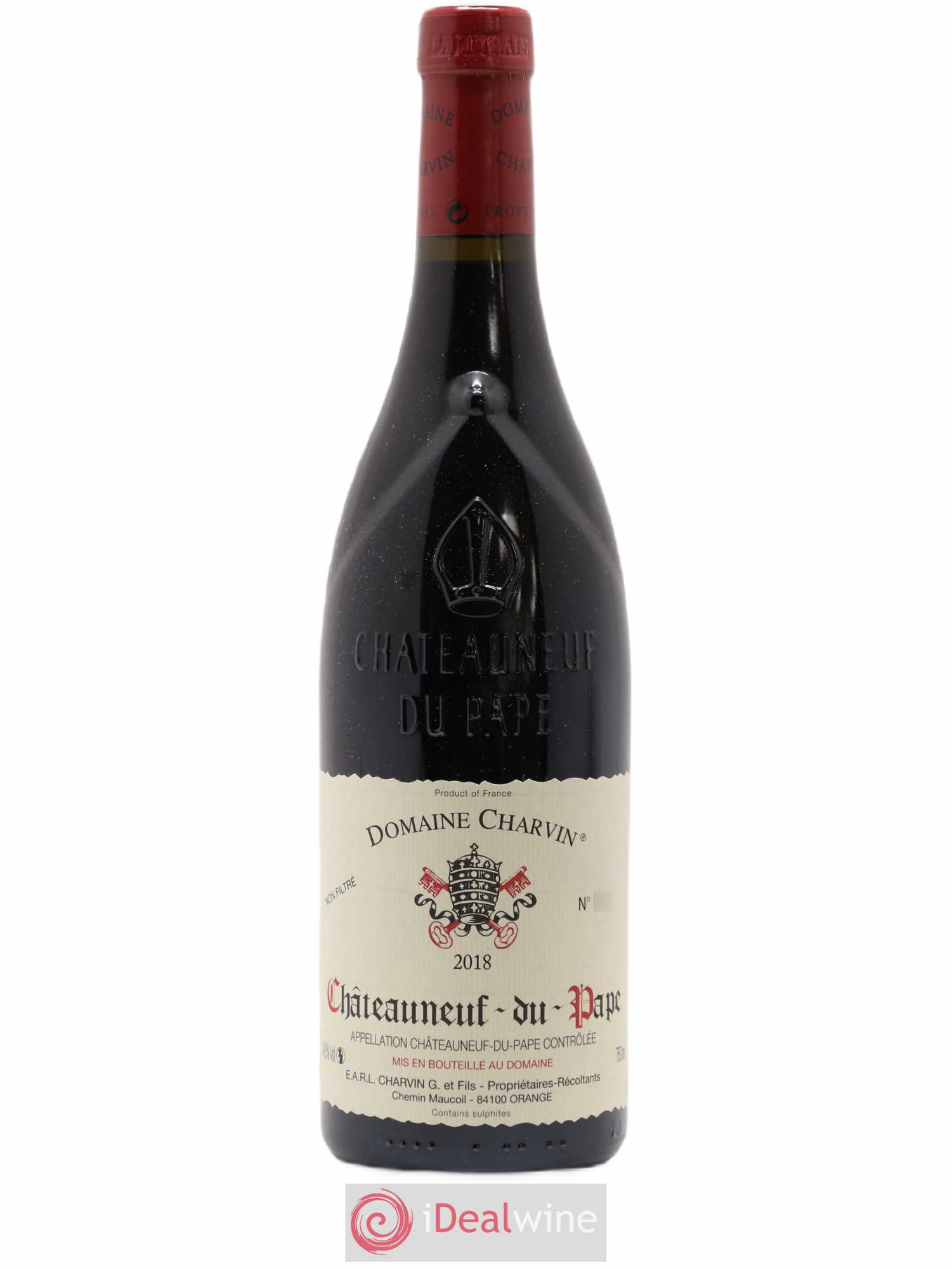 Châteauneuf-du-Pape Charvin (Domaine) 2018 - Lot de 1 bouteille - 0