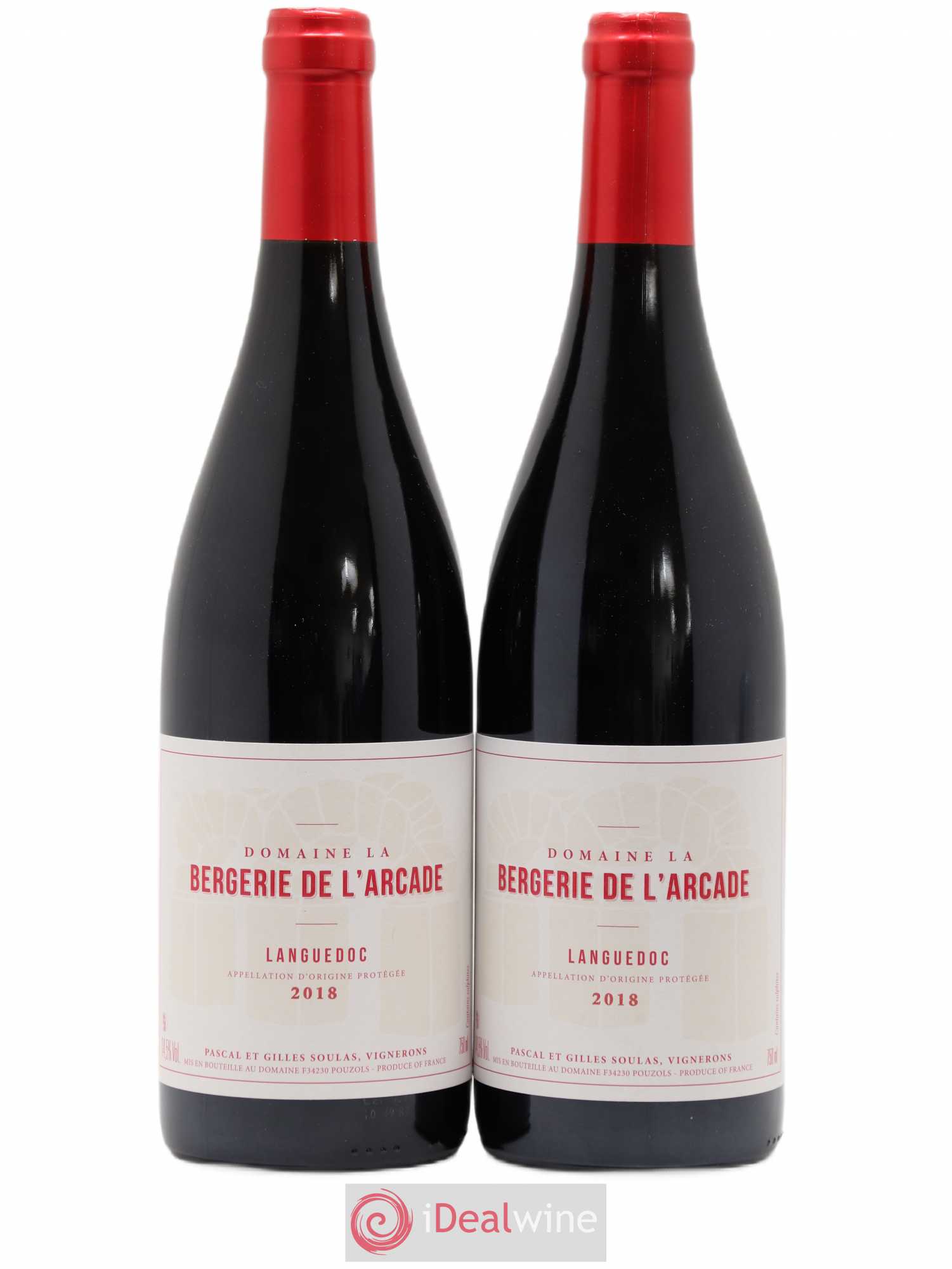 Languedoc La Bergerie de l'Arcade (Domaine) 2018 - Lot de 2 bouteilles - 0