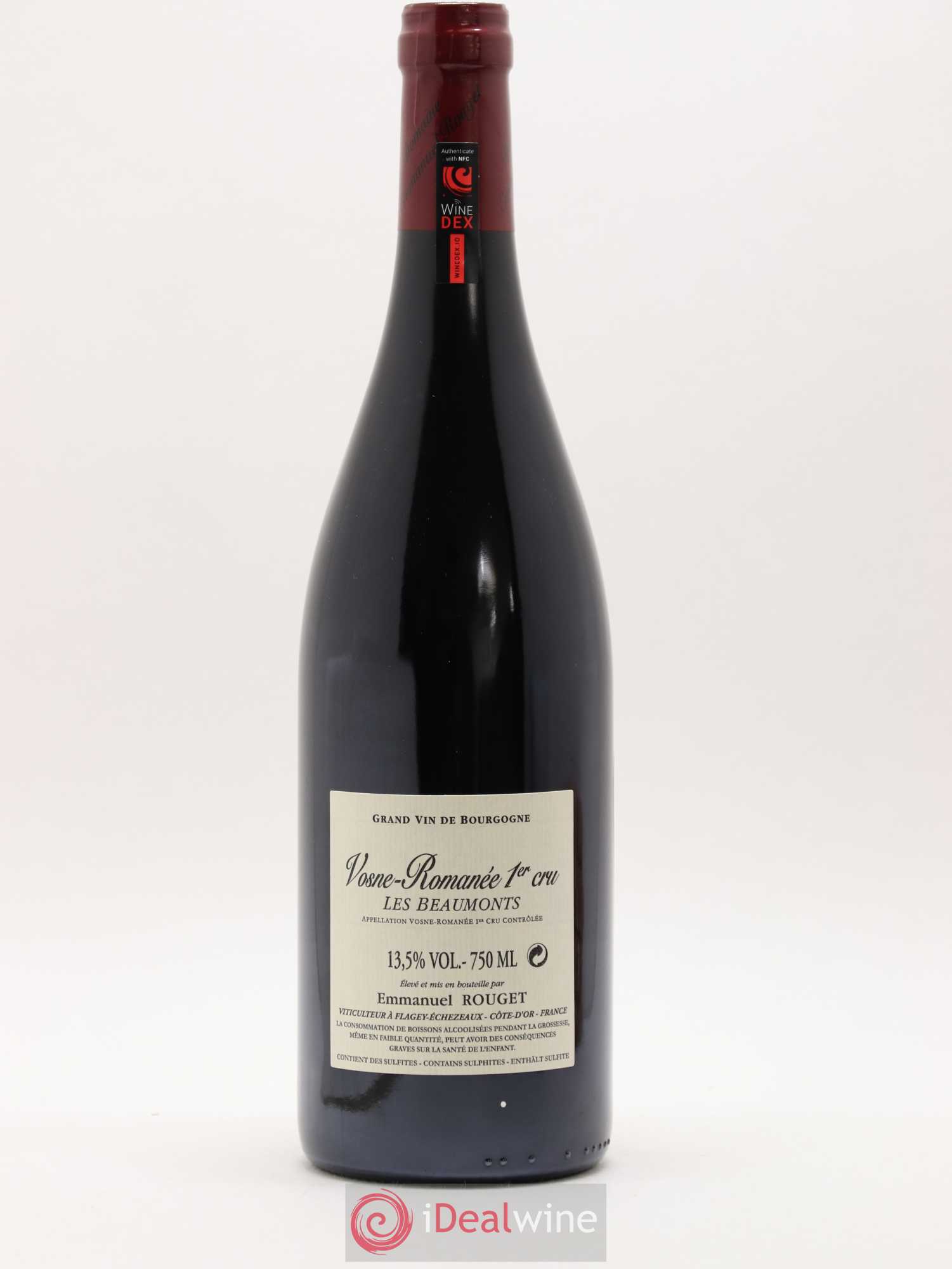 Vosne-Romanée 1er Cru Les Beaumonts Emmanuel Rouget 2018 - Lot de 1 bouteille - 1