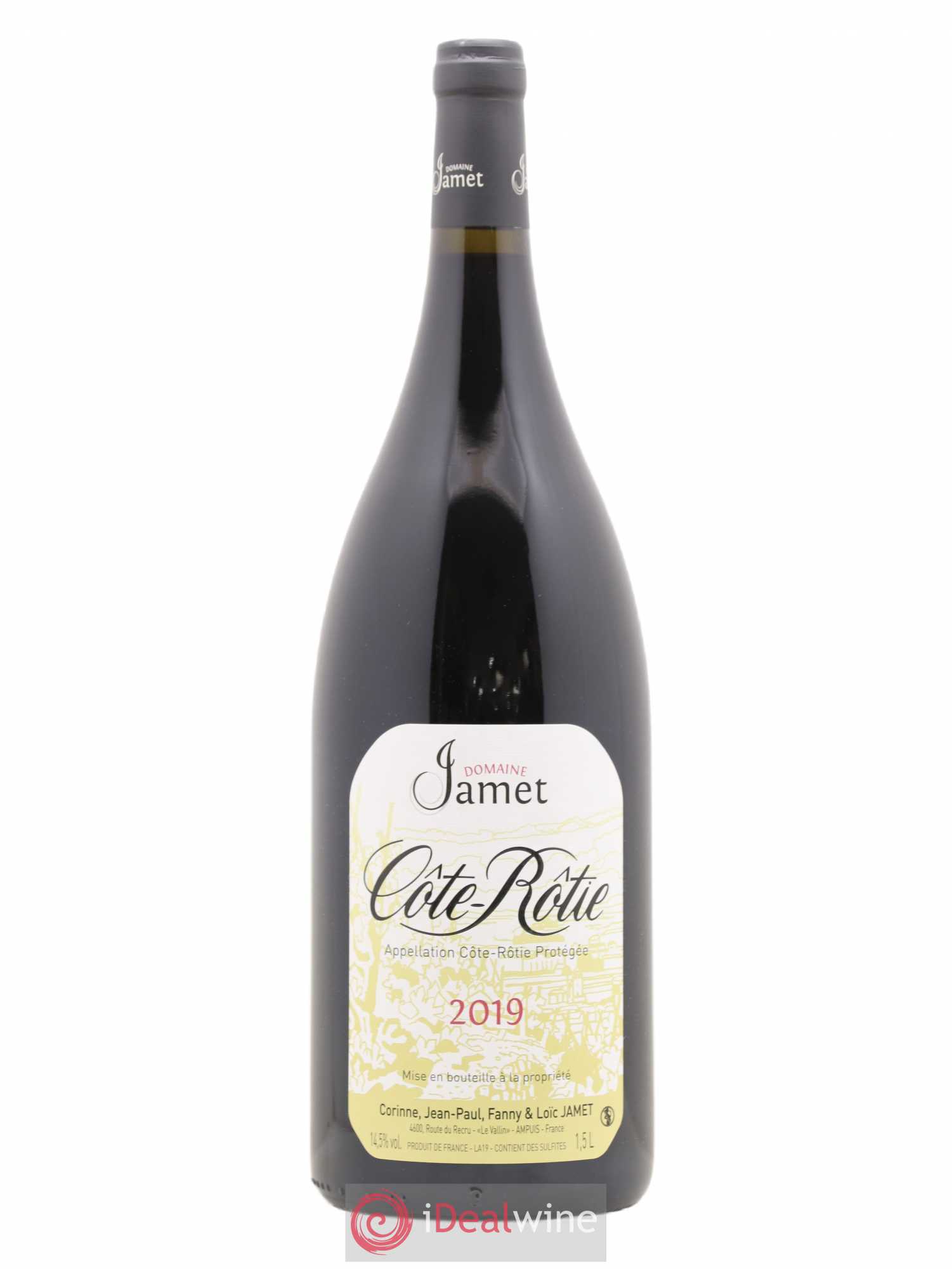 Côte-Rôtie Jamet (Domaine) 2019 - Lot de 1 magnum - 0