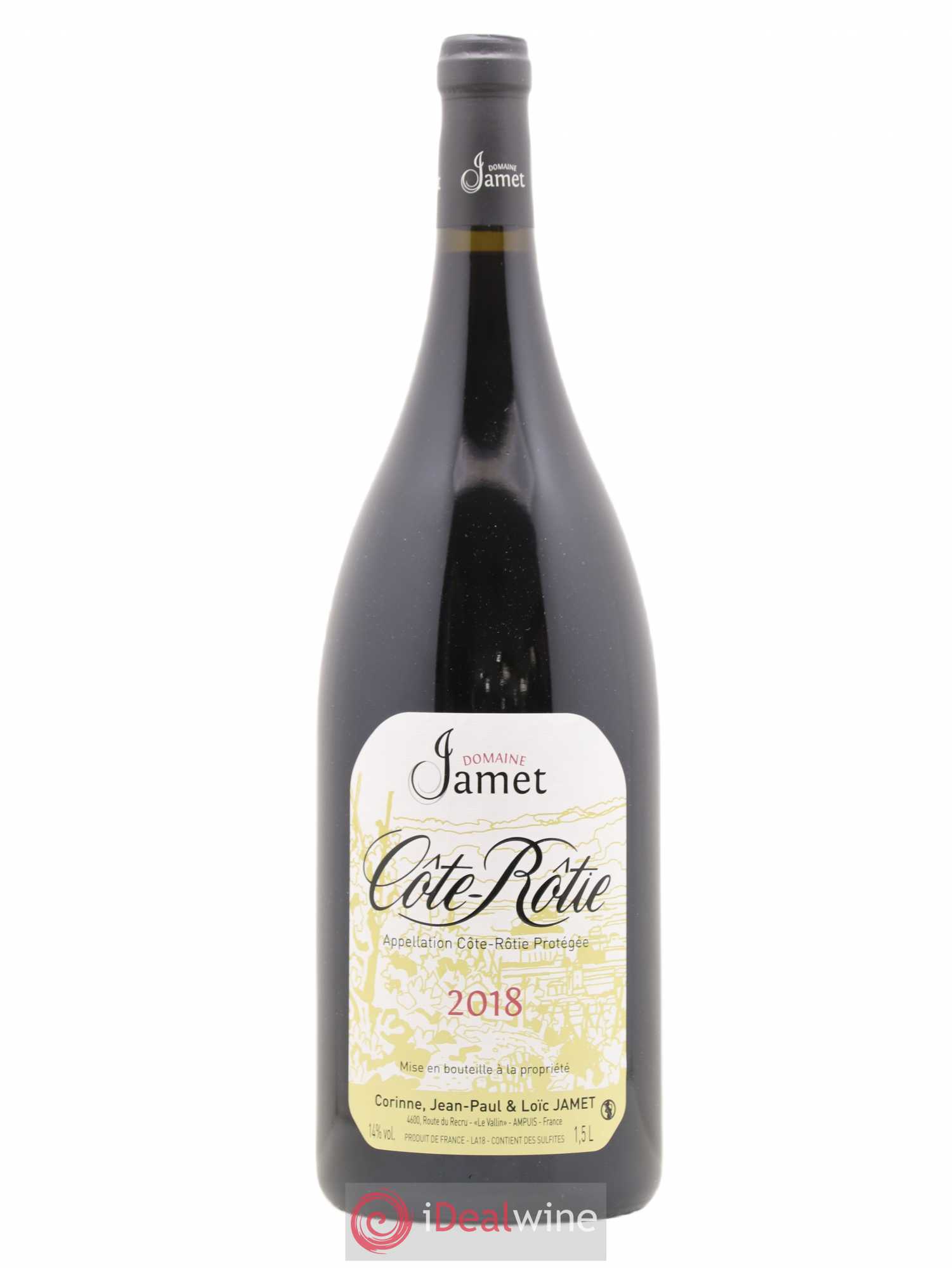 Côte-Rôtie Jamet (Domaine) 2018 - Lot de 1 magnum - 0