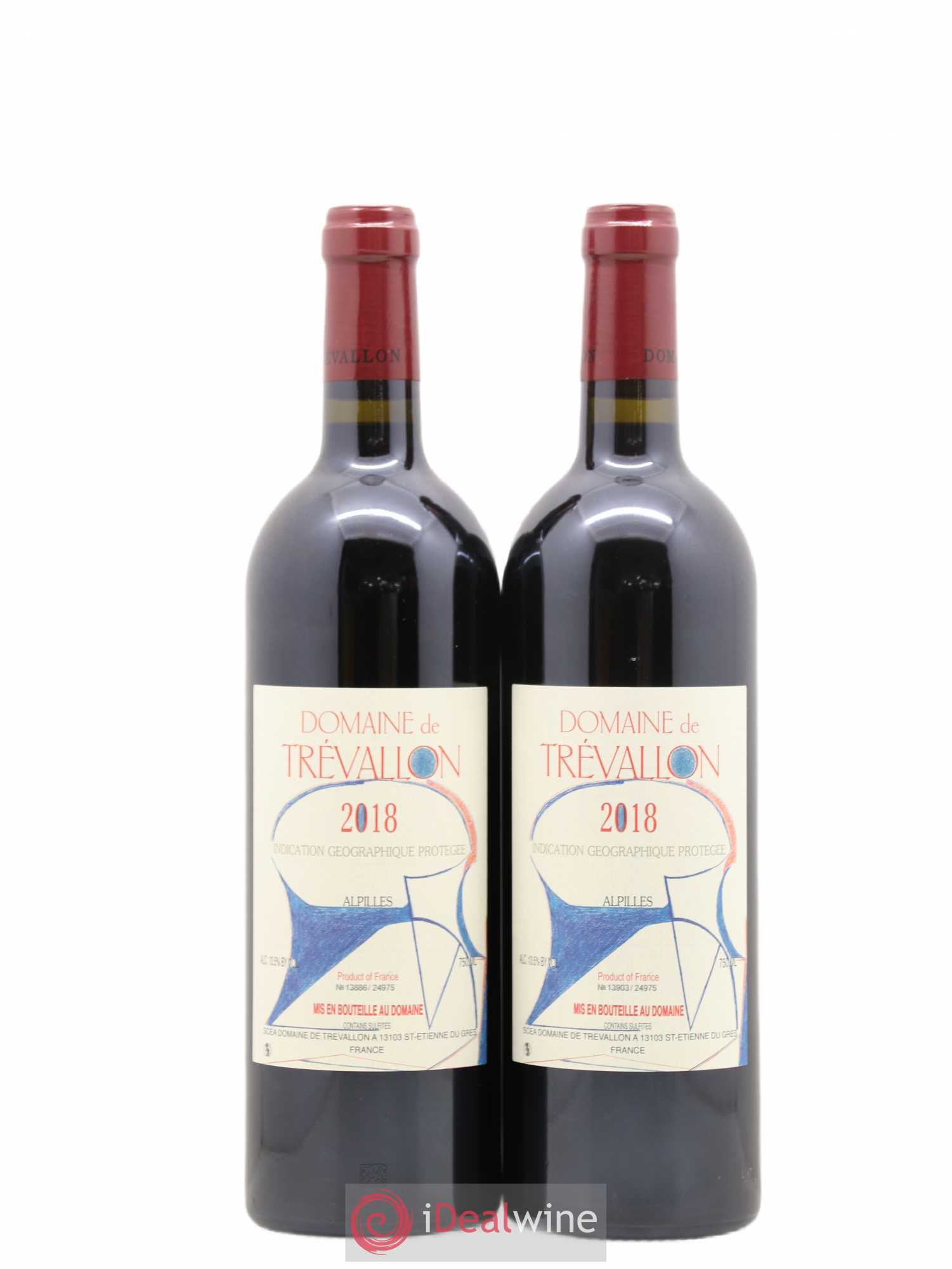 Alpilles Trévallon (Domaine de) Eloi Dürrbach 2018 - Lot de 2 bouteilles - 0
