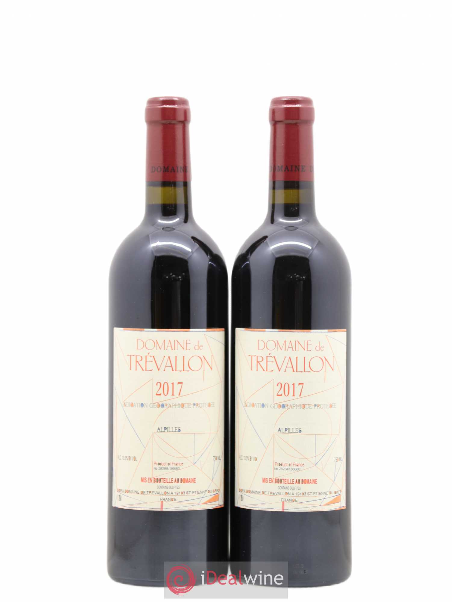 Alpilles Trévallon (Domaine de) Eloi Dürrbach 2017 - Lot de 2 bouteilles - 0